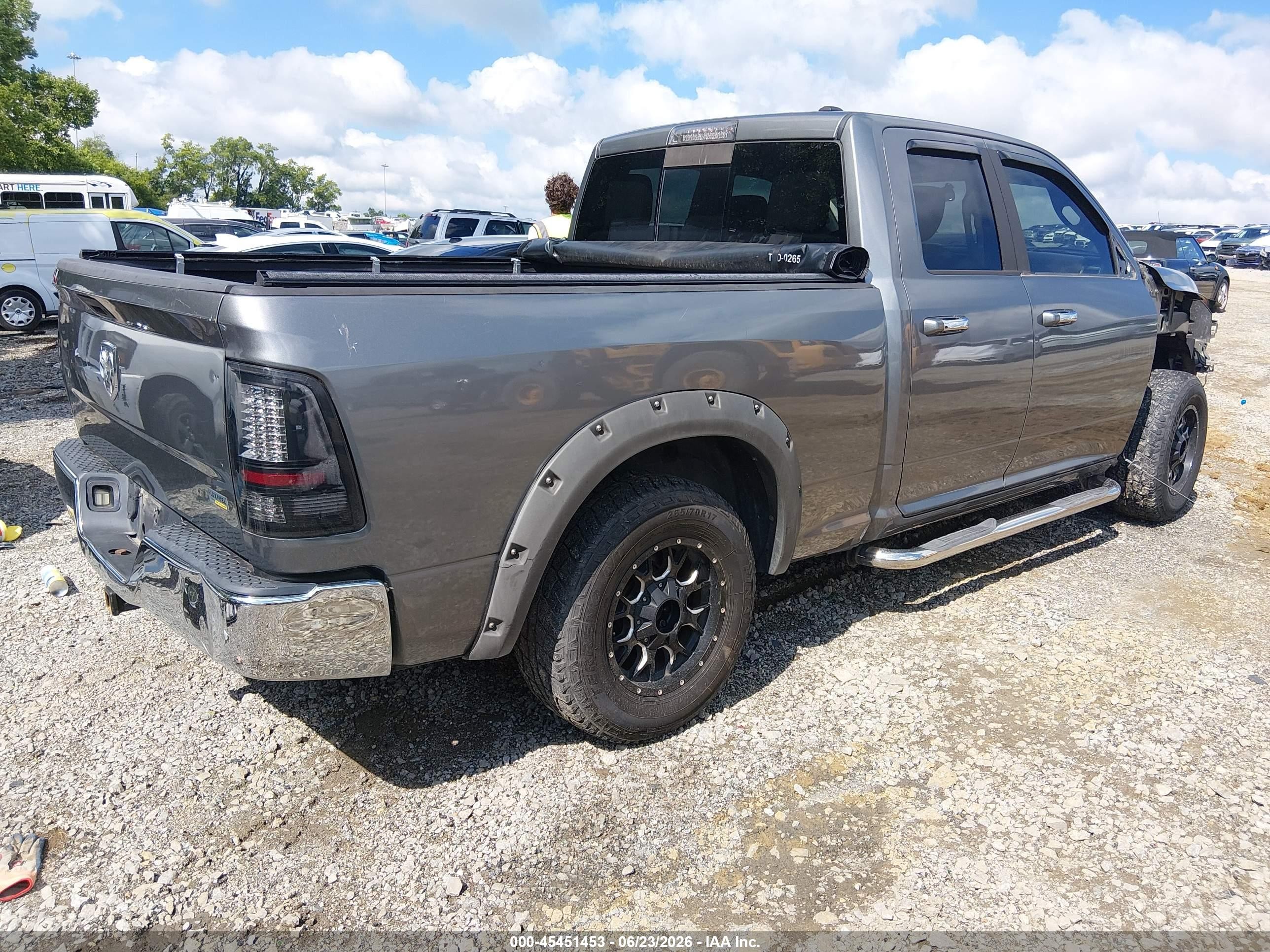 2011 Ram Ram 1500 Slt Gray vin: 1D7RB1GPXBS520326