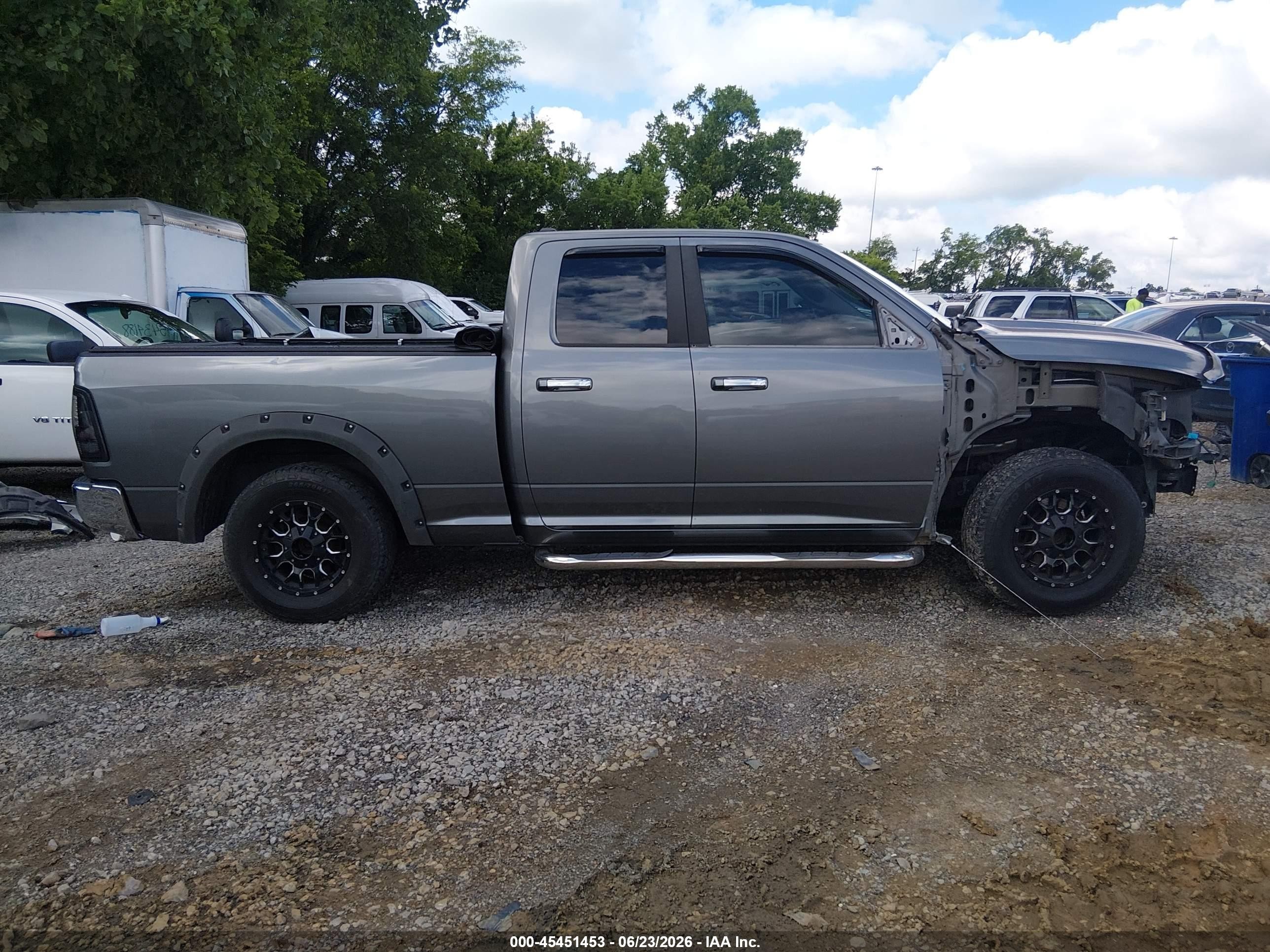 2011 Ram Ram 1500 Slt Gray vin: 1D7RB1GPXBS520326