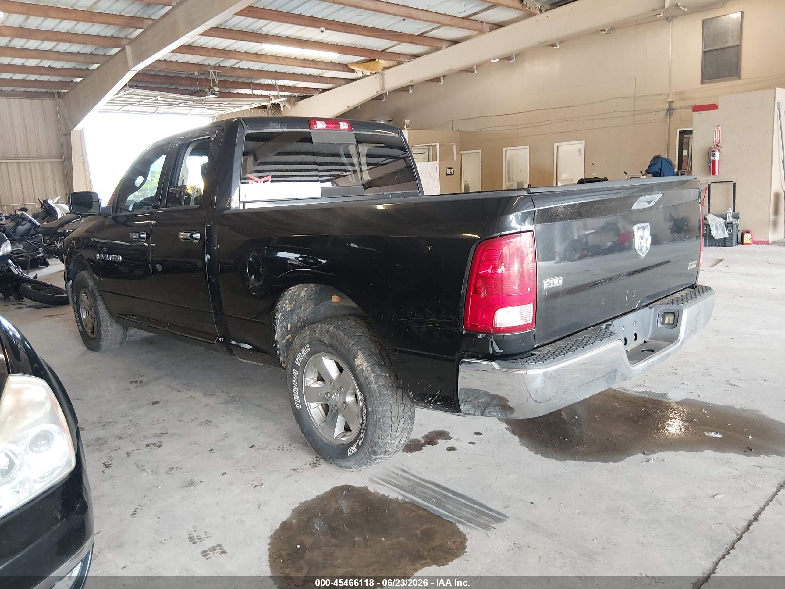2011 Ram Ram 1500 Slt Black vin: 1D7RB1GPXBS547459