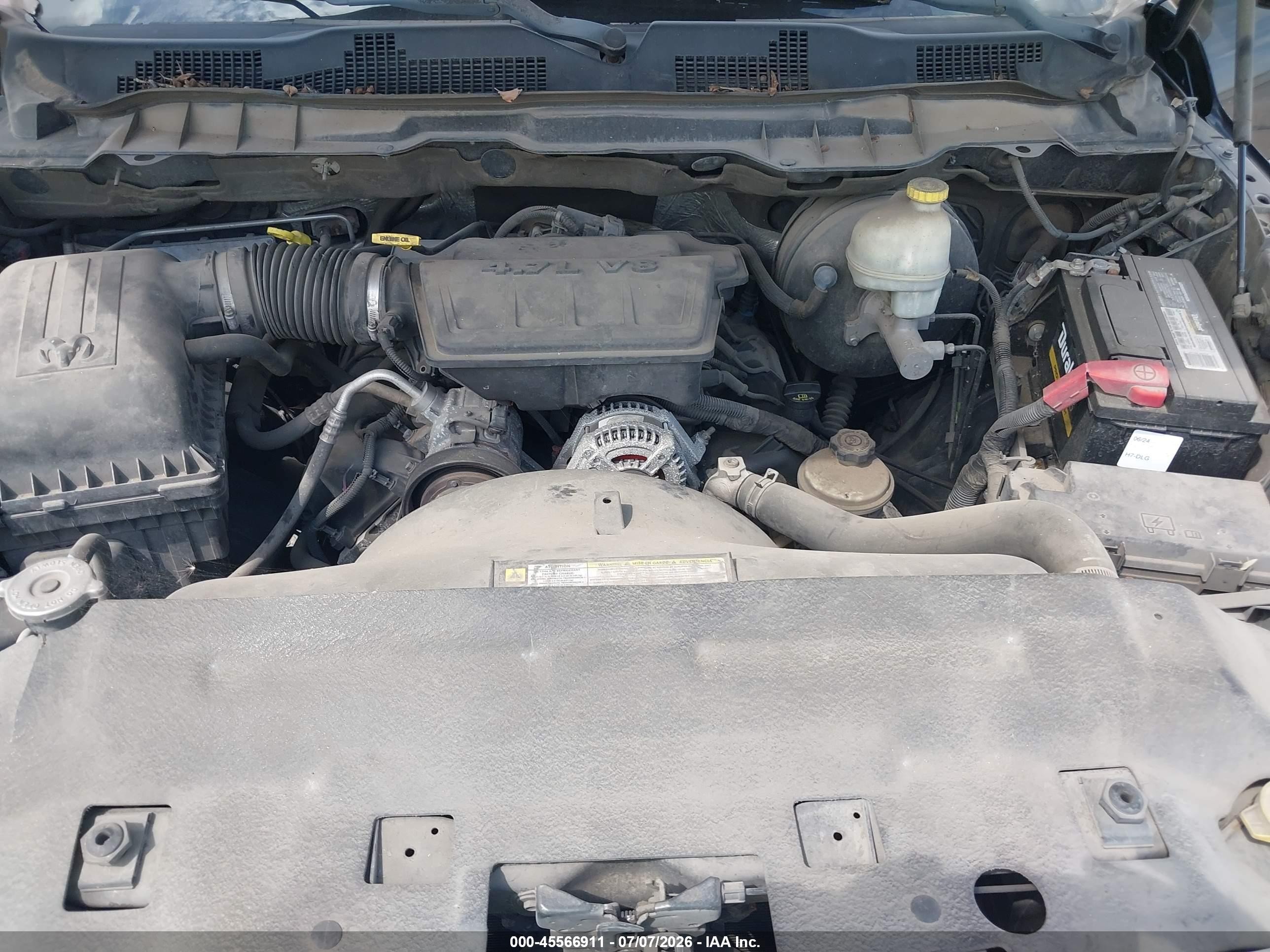 2011 Ram Ram 1500 Slt Черный vin: 1D7RB1GPXBS608874