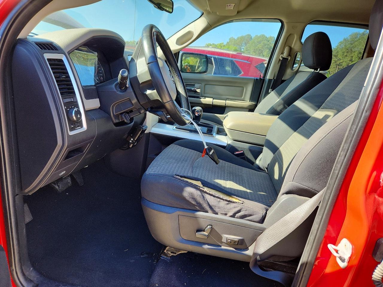 2011 Dodge Ram 1500 Red vin: 1D7RB1GT0BS500583