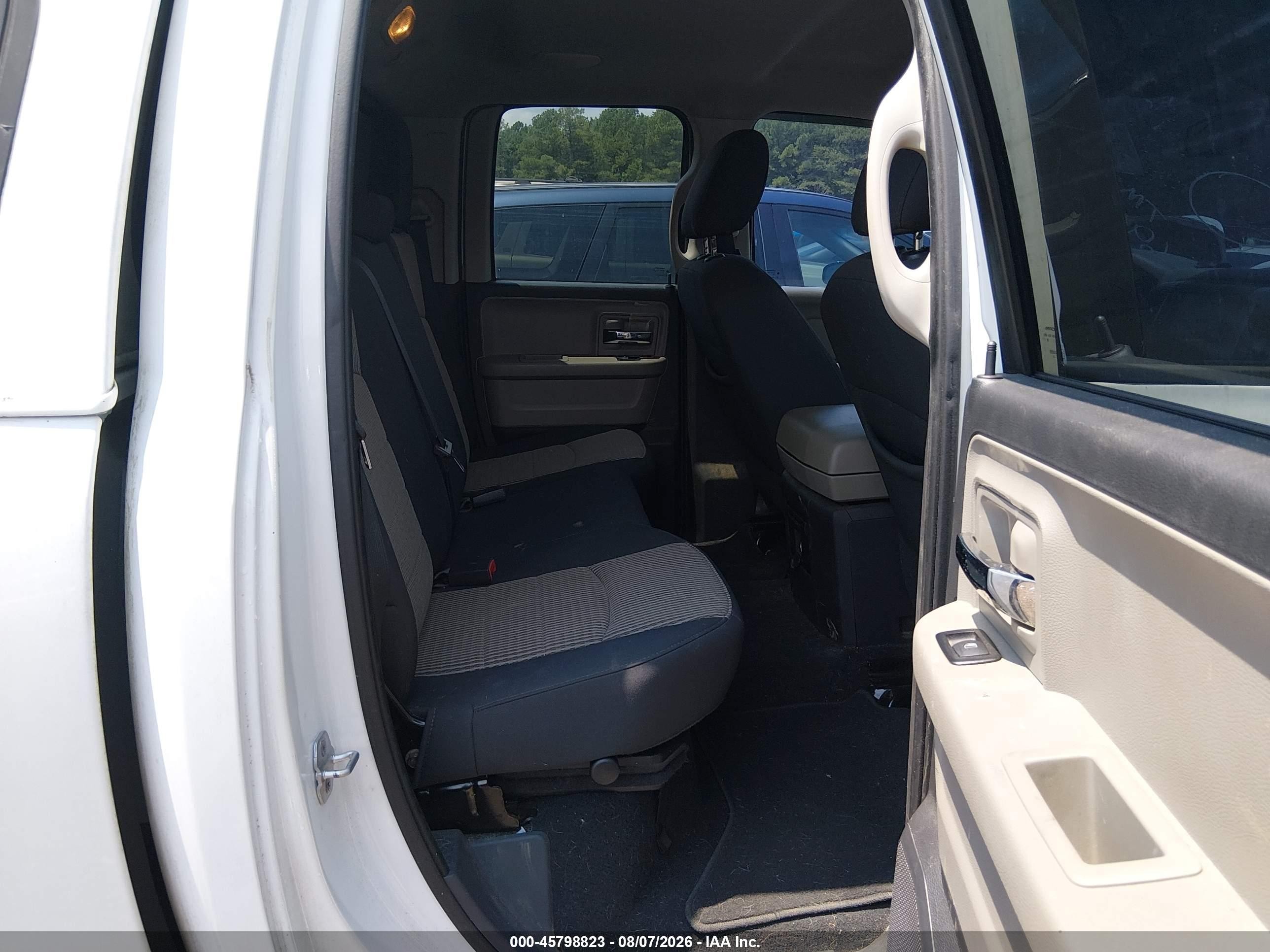 2011 Ram Ram 1500 Slt White vin: 1D7RB1GT1BS696758