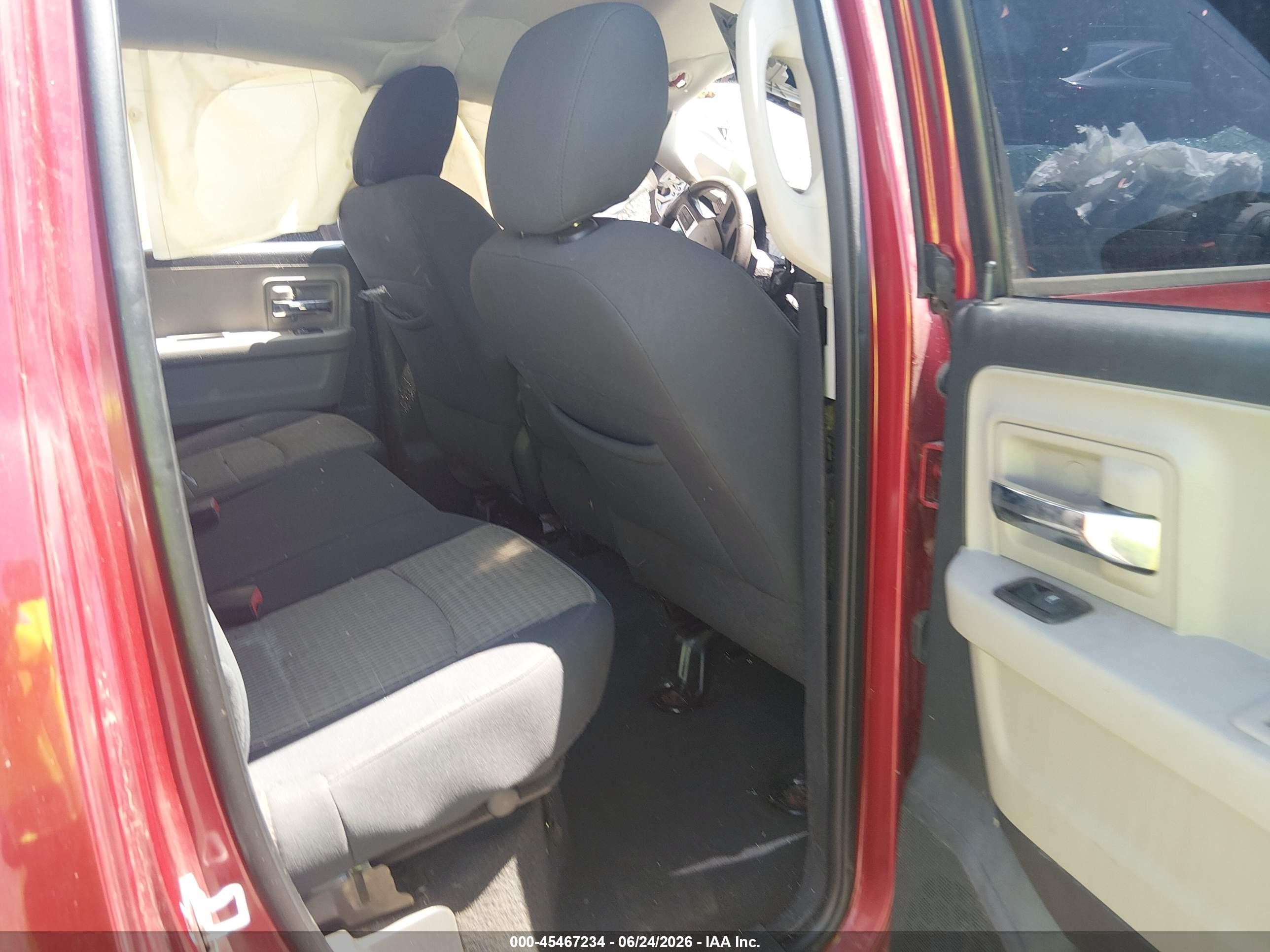 2010 Dodge Ram 1500 Slt/sport/trx Red vin: 1D7RB1GT2AS106193