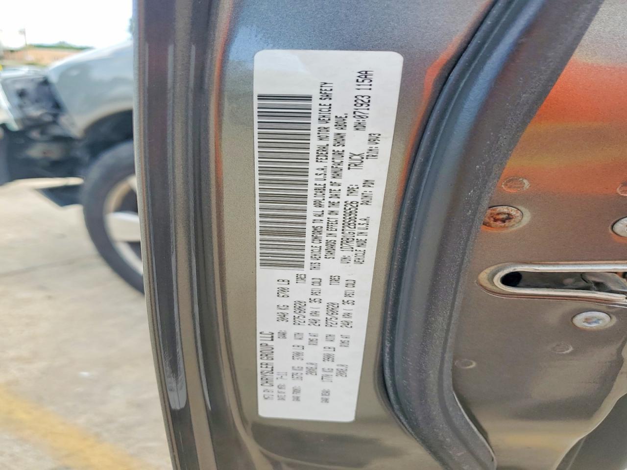 2011 Dodge Ram 1500 Charcoal vin: 1D7RB1GT2BS696526