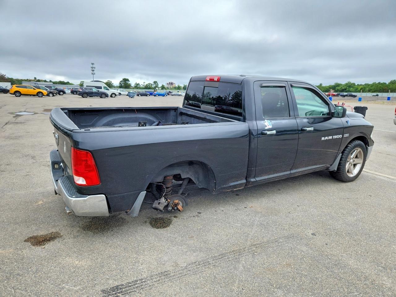 2011 Dodge Ram 1500 Черный vin: 1D7RB1GT4BS515233