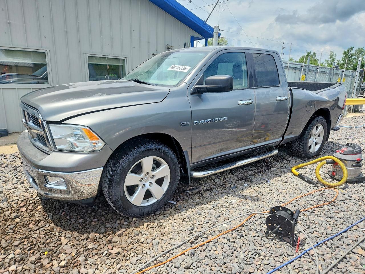 2011 Dodge Ram 1500 Gray vin: 1D7RB1GT4BS663124