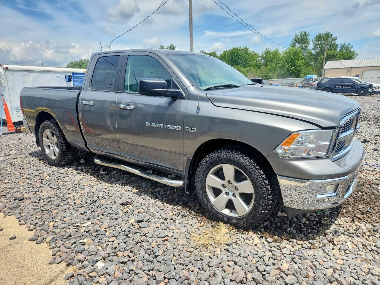 2011 Dodge Ram 1500 Gray vin: 1D7RB1GT4BS663124
