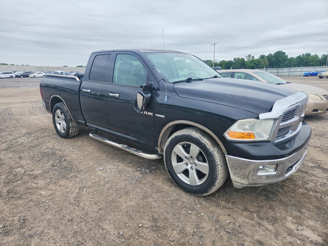 2010 Dodge Ram 1500 Black vin: 1D7RB1GT5AS106107