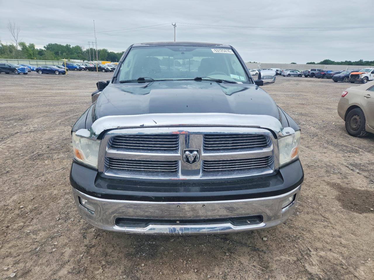 2010 Dodge Ram 1500 Black vin: 1D7RB1GT5AS106107