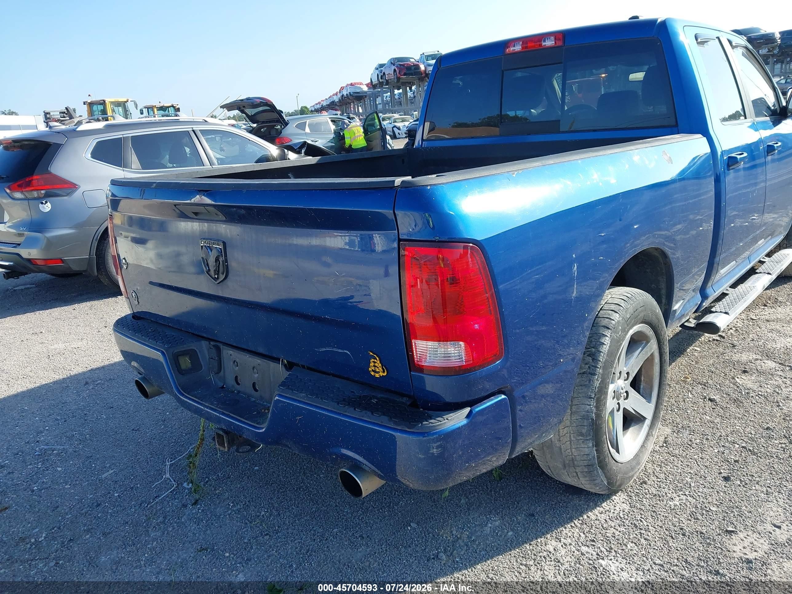 2010 Dodge Ram 1500 Slt/sport/trx Black vin: 1D7RB1GT6AS181205