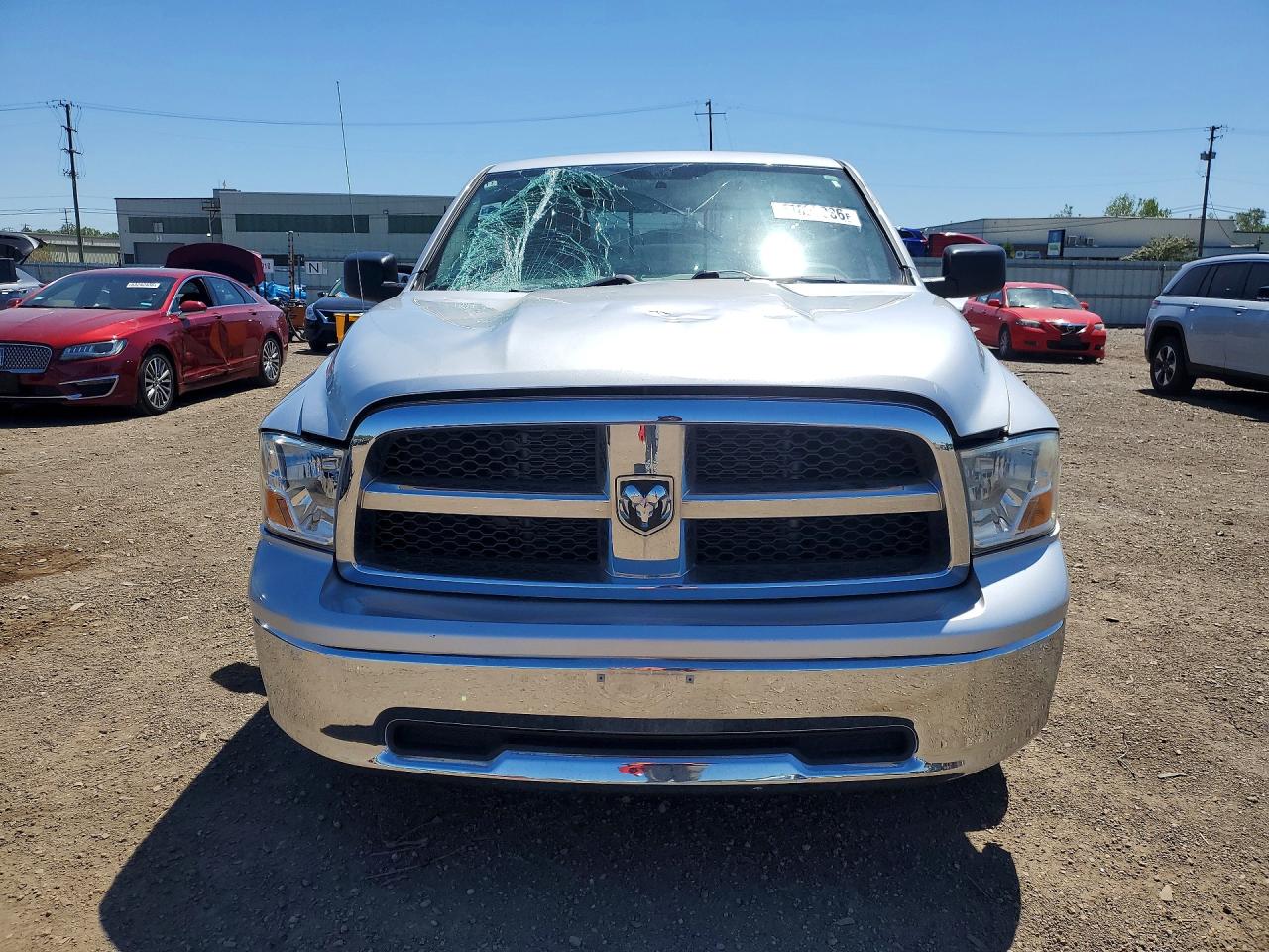 2010 Dodge Ram 1500 Silver vin: 1D7RB1GT7AS127458