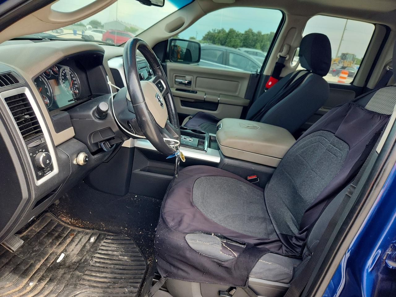 2010 Dodge Ram 1500 Blue vin: 1D7RB1GT7AS249415