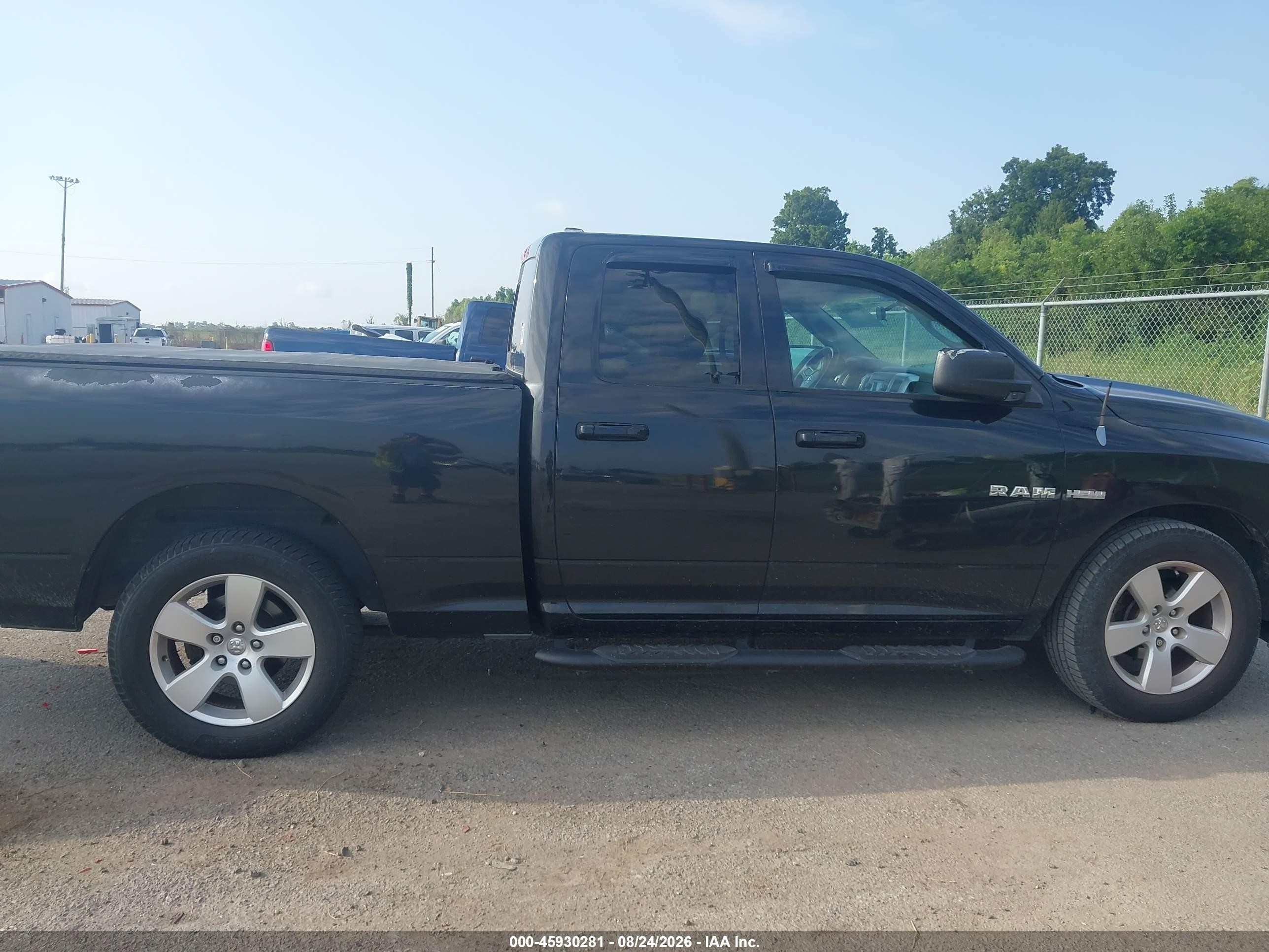 2010 Dodge Ram 1500 Slt/sport/trx Black vin: 1D7RB1GT8AS106229