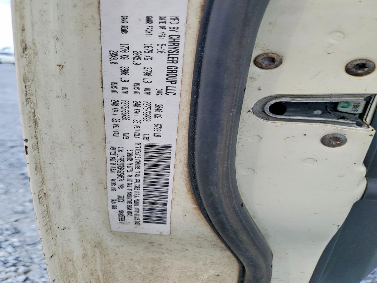 2010 Dodge Ram 1500 Cream vin: 1D7RB1GT9AS230574