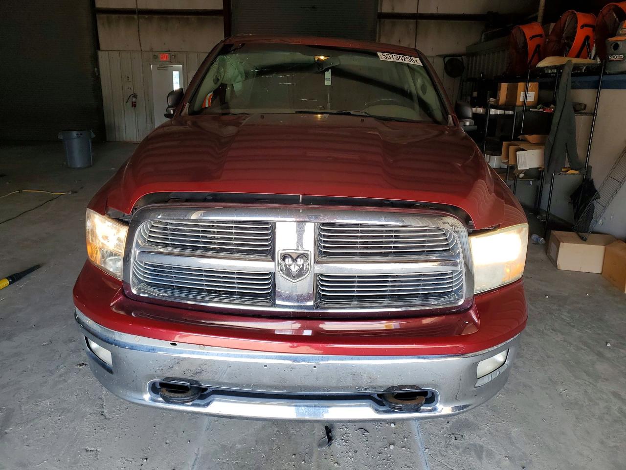 2011 Dodge Ram 1500 Бордовый vin: 1D7RB1GT9BS543738