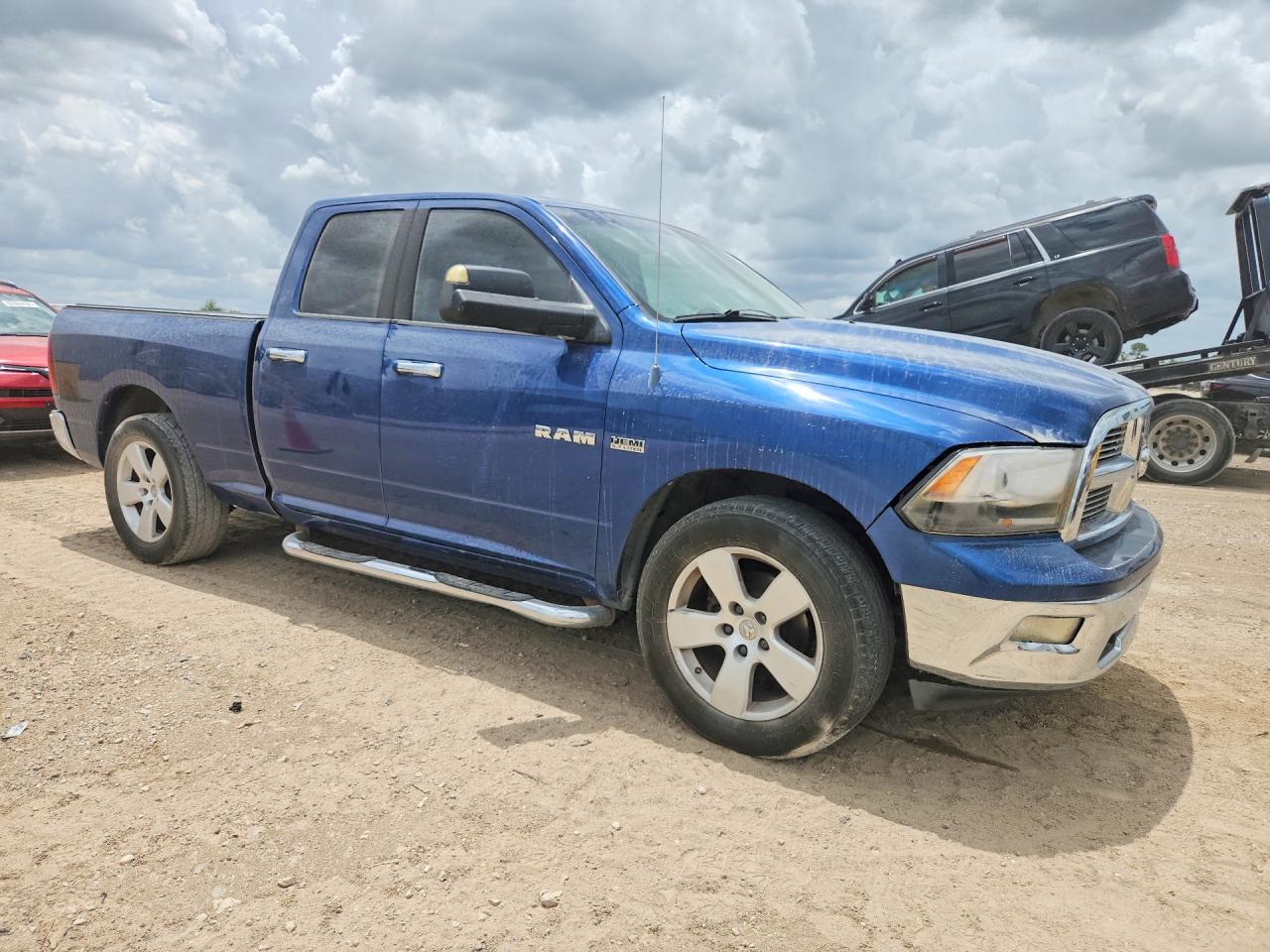 2010 Dodge Ram 1500 Blue vin: 1D7RB1GTXAS171079