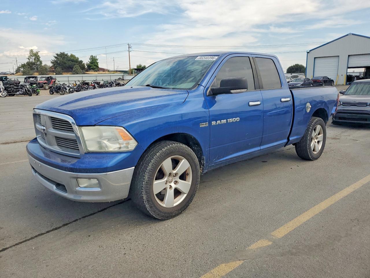 2011 Dodge Ram 1500 Blue vin: 1D7RB1GTXBS634629
