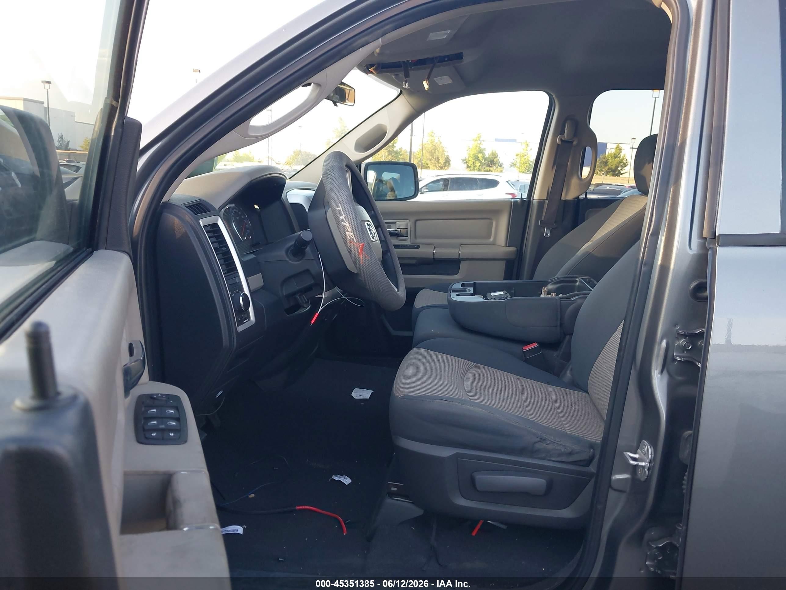 2011 Ram Ram 1500 Slt Gray vin: 1D7RB1GTXBS637045