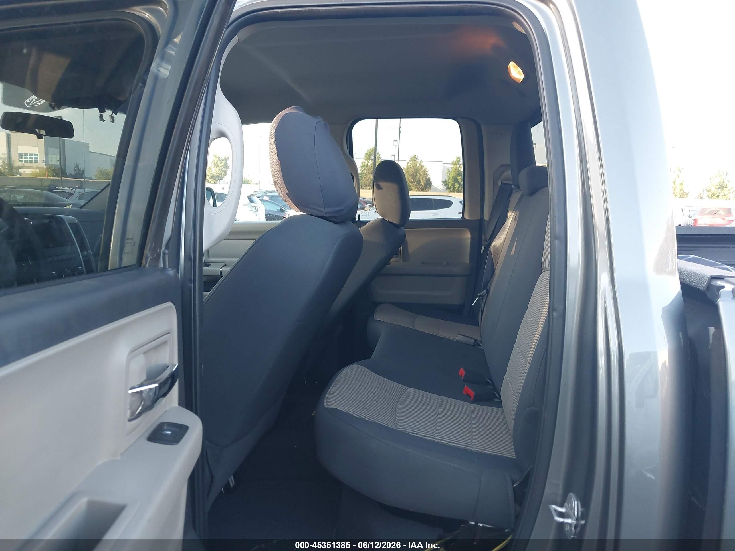 2011 Ram Ram 1500 Slt Gray vin: 1D7RB1GTXBS637045