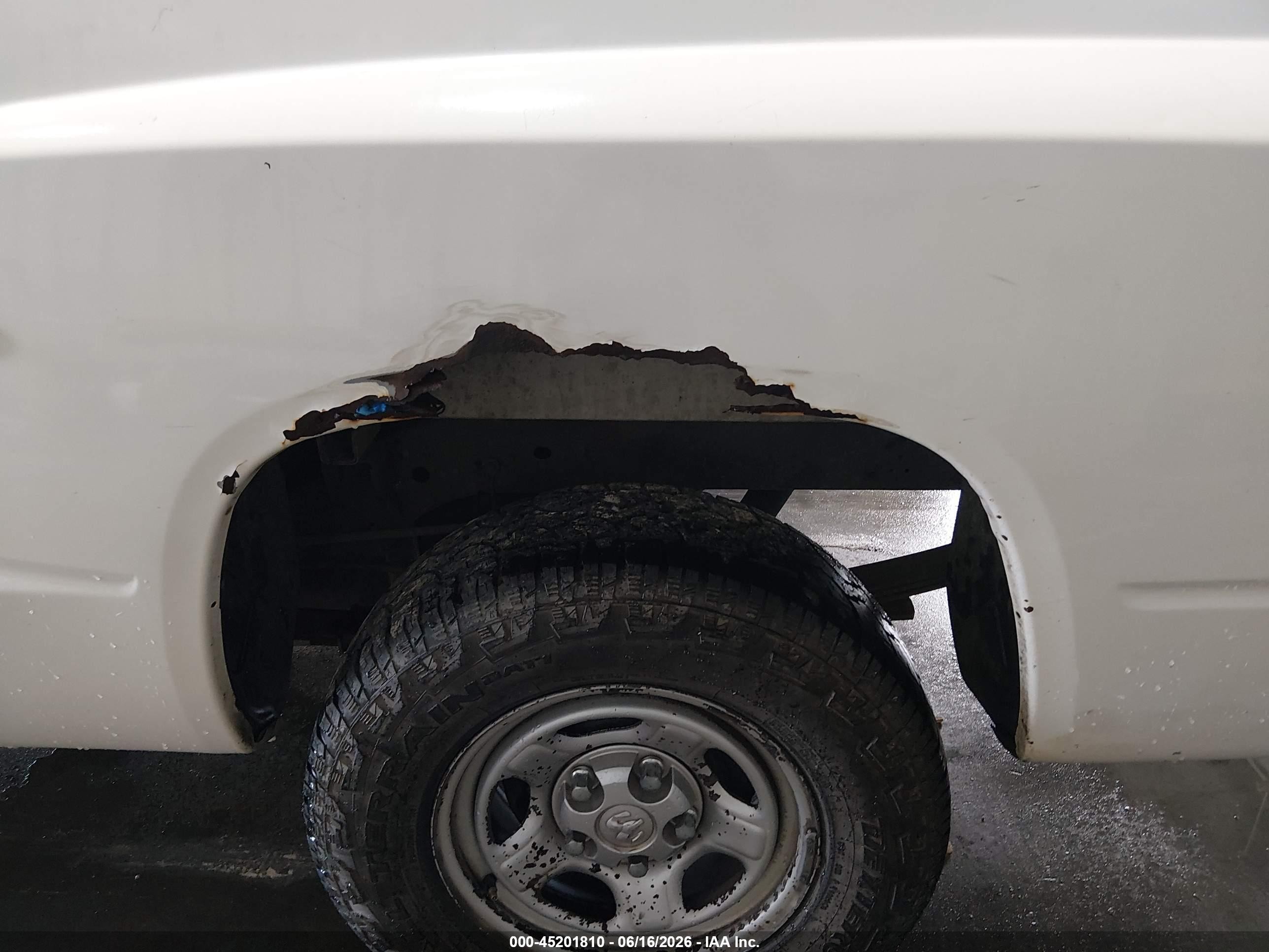 2011 Ram Dakota St White vin: 1D7RE2BK0BS614269