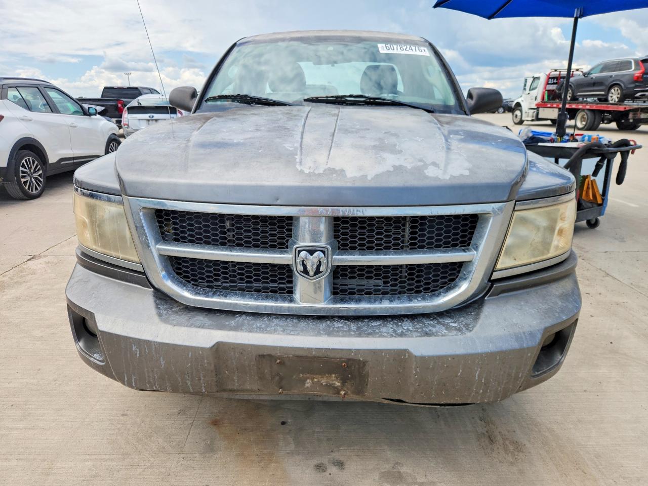 2011 Dodge Dakota St Gray vin: 1D7RE2BK0BS623263