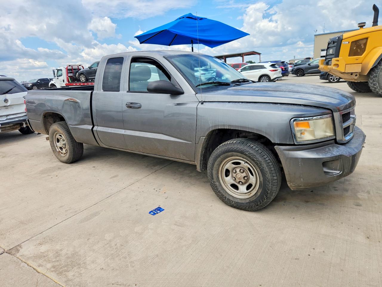 2011 Dodge Dakota St Gray vin: 1D7RE2BK0BS623263