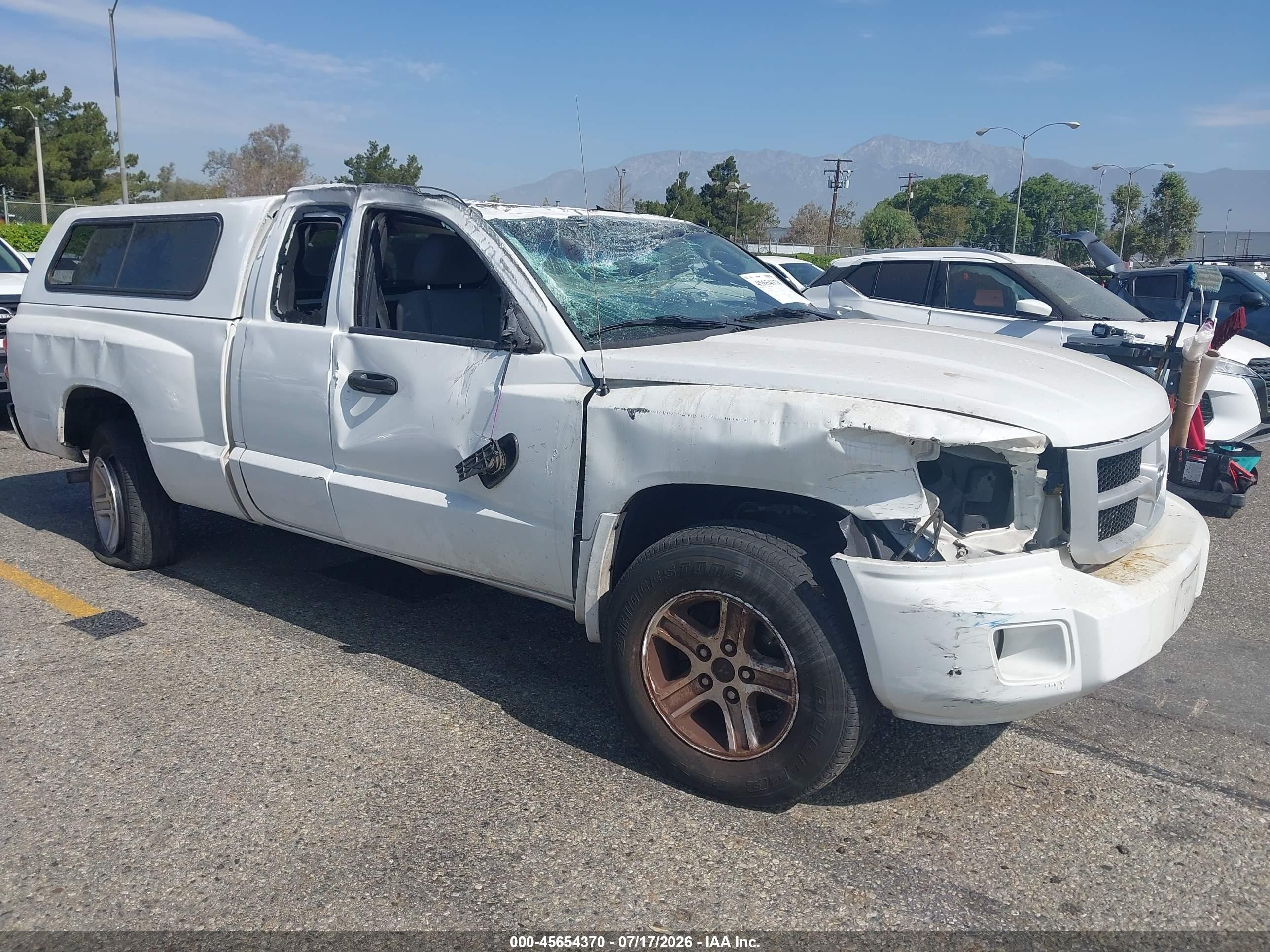 2011 Ram Dakota Bighorn/lonestar White vin: 1D7RE3BK1BS679279