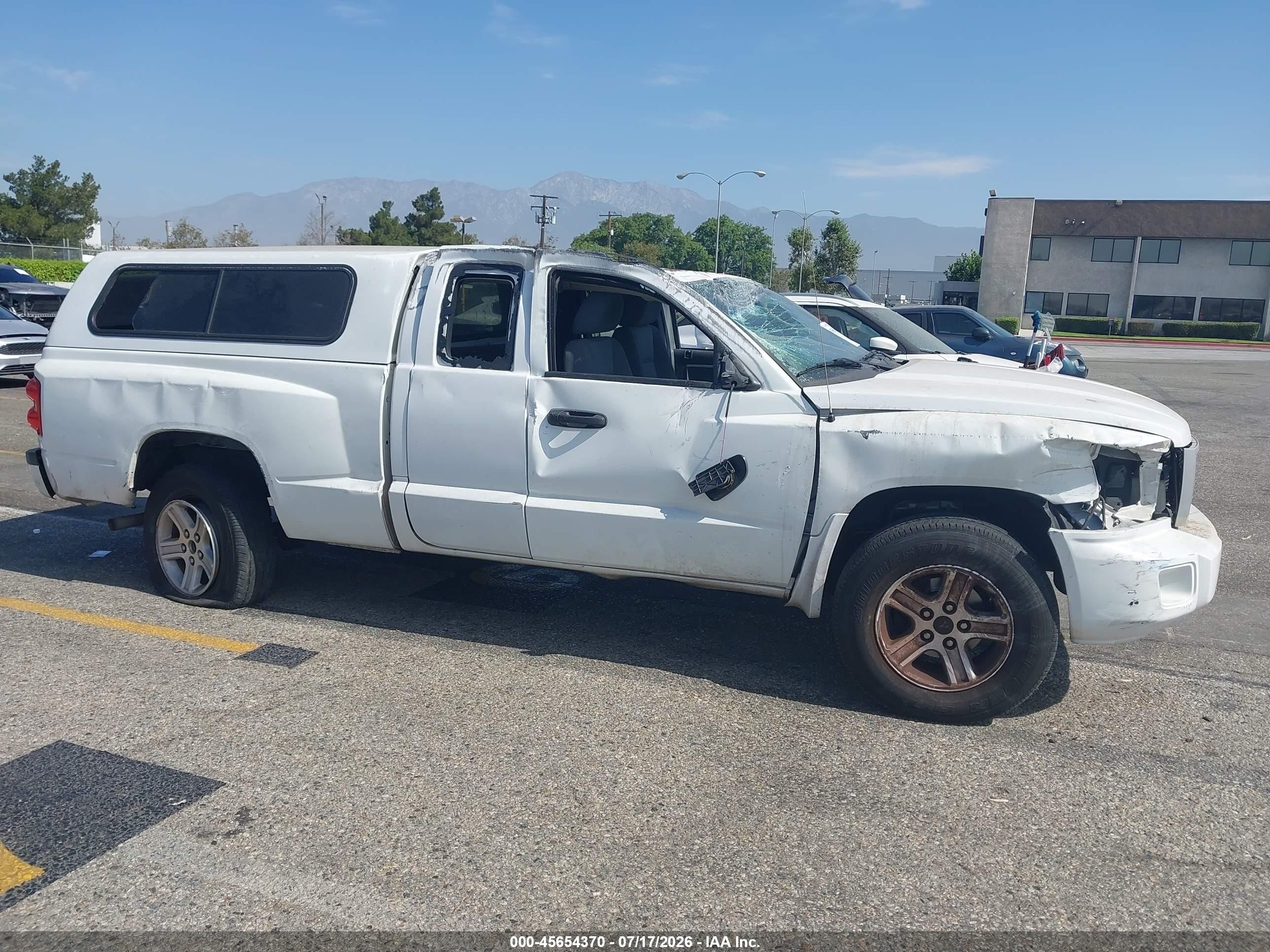 2011 Ram Dakota Bighorn/lonestar White vin: 1D7RE3BK1BS679279