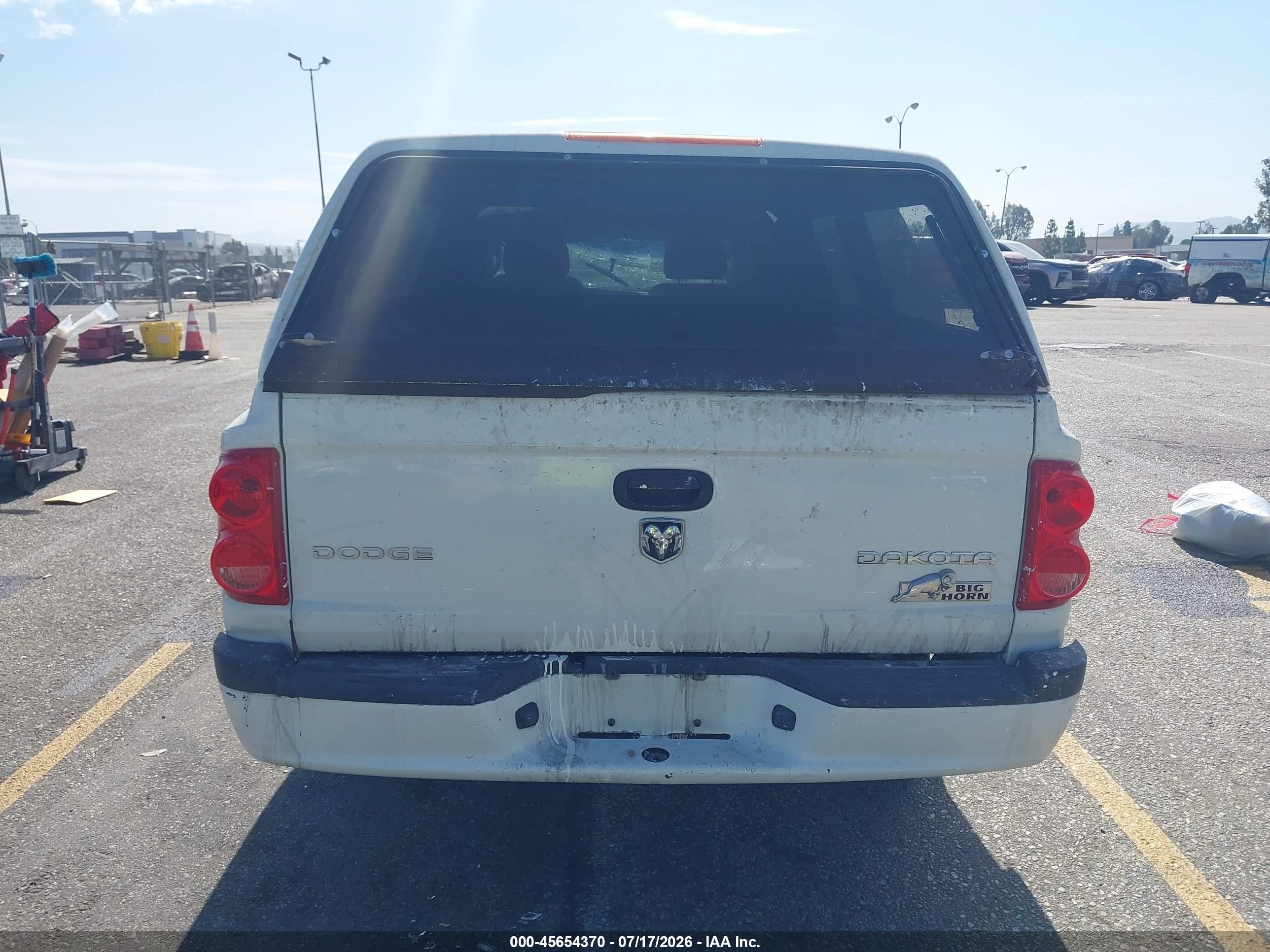 2011 Ram Dakota Bighorn/lonestar White vin: 1D7RE3BK1BS679279