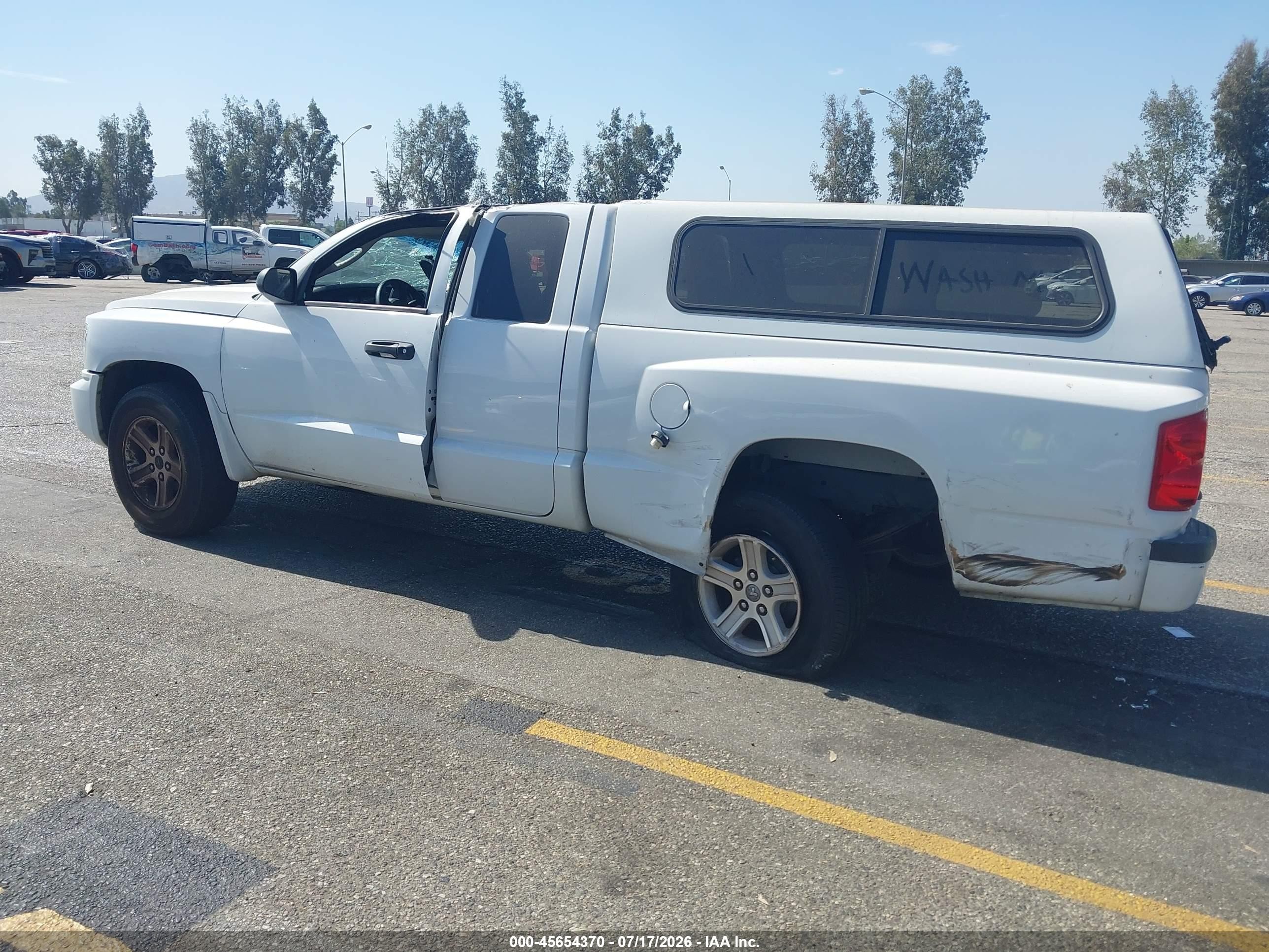 2011 Ram Dakota Bighorn/lonestar White vin: 1D7RE3BK1BS679279
