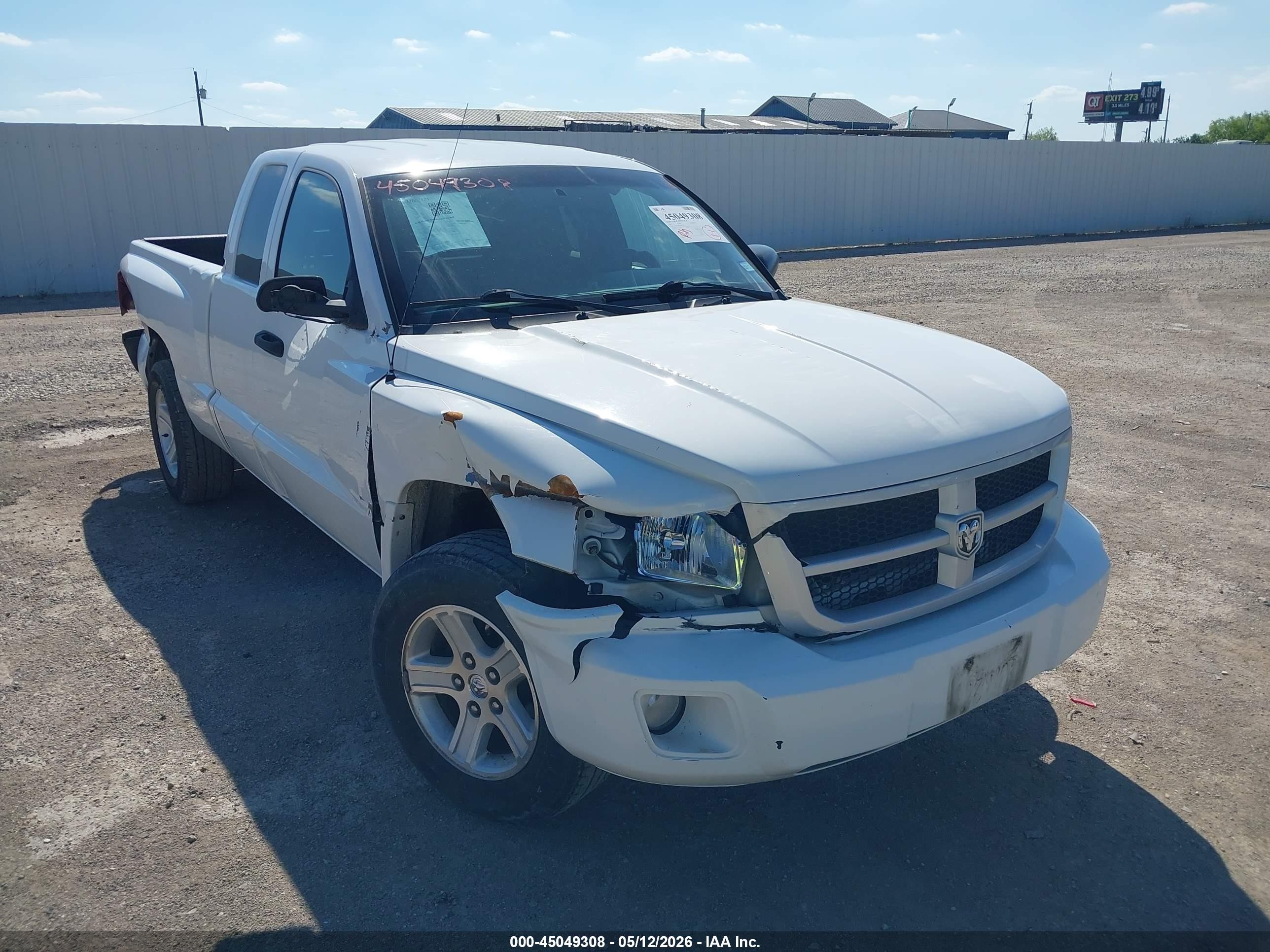2011 Ram Dakota Bighorn/lonestar White vin: 1D7RE3BK2BS673670