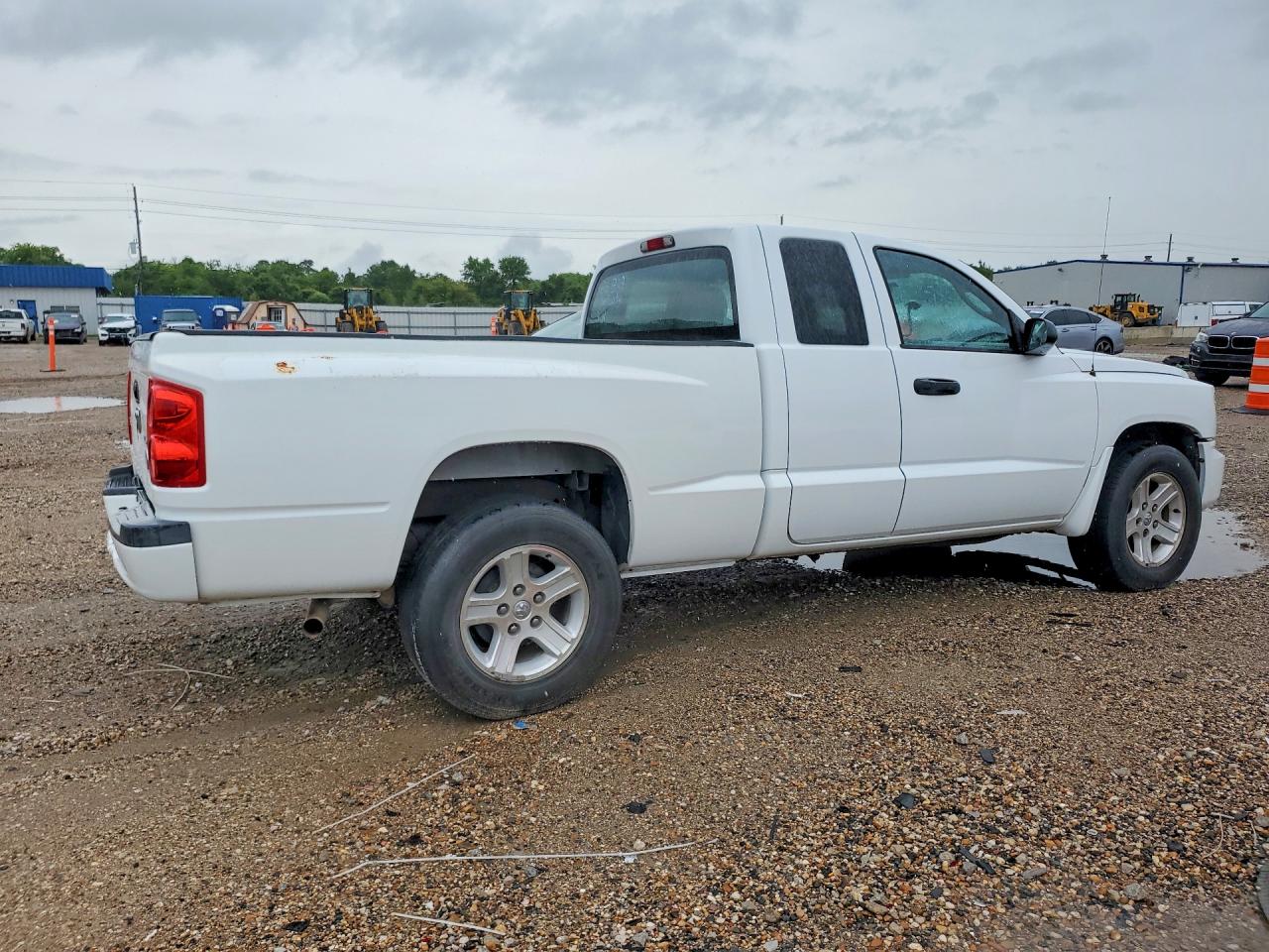 2011 Dodge Dakota Slt White vin: 1D7RE3BKXBS580864