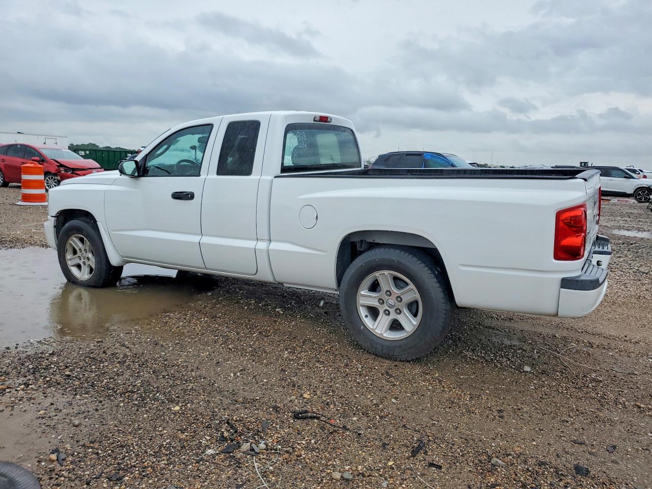 2011 Dodge Dakota Slt White vin: 1D7RE3BKXBS580864