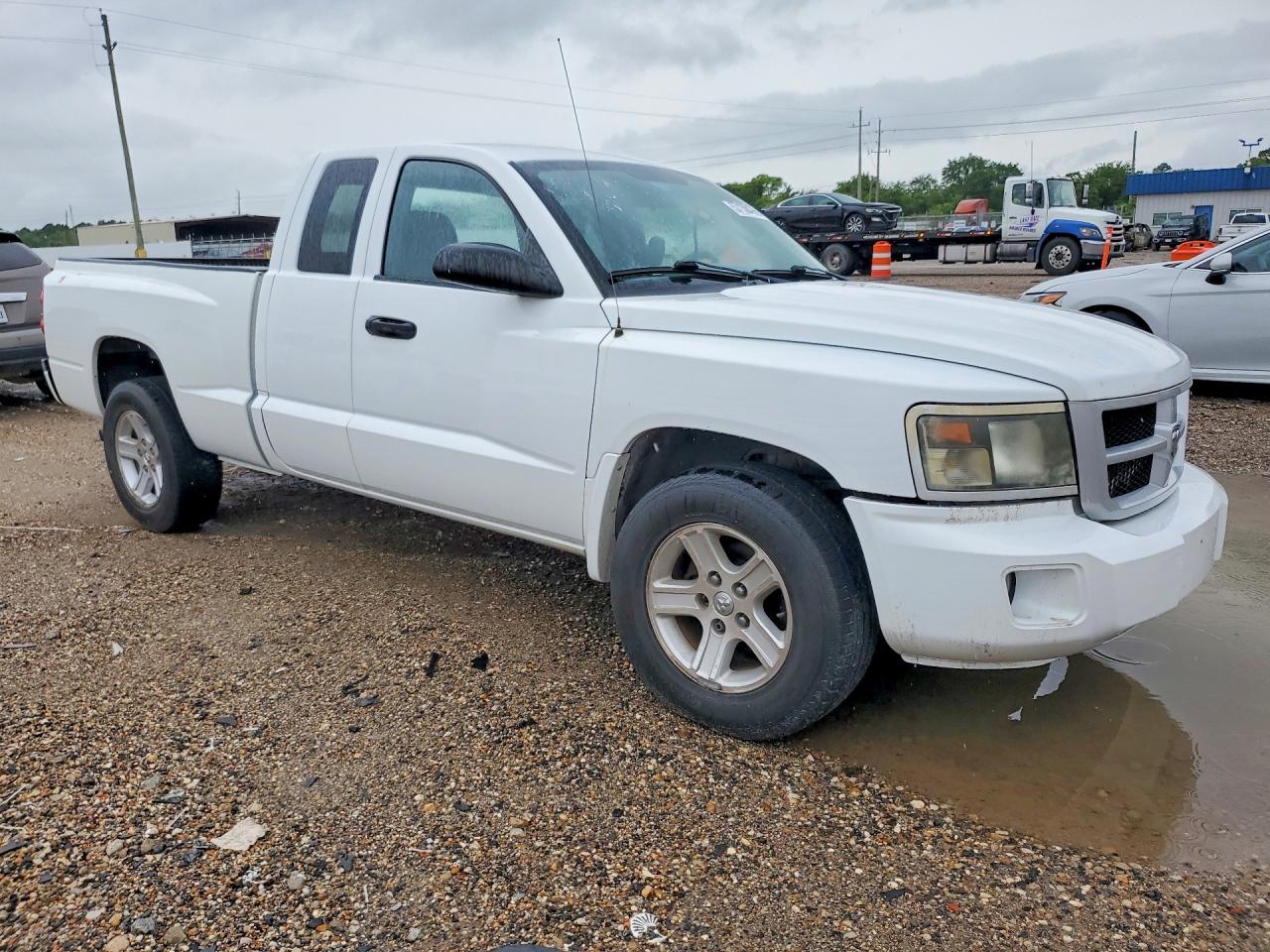 2011 Dodge Dakota Slt White vin: 1D7RE3BKXBS580864
