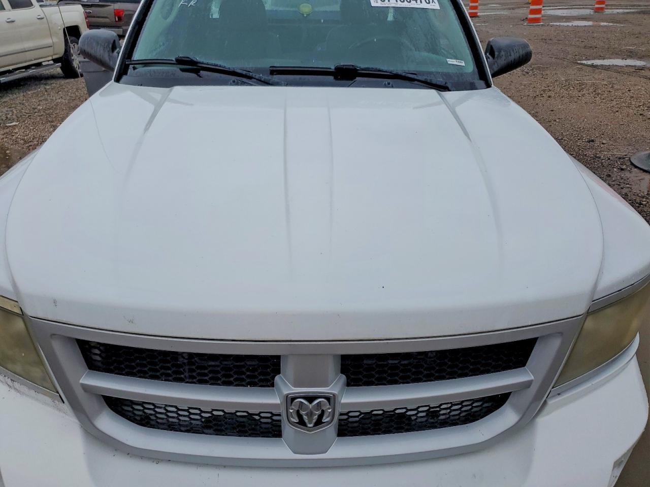 2011 Dodge Dakota Slt White vin: 1D7RE3BKXBS580864