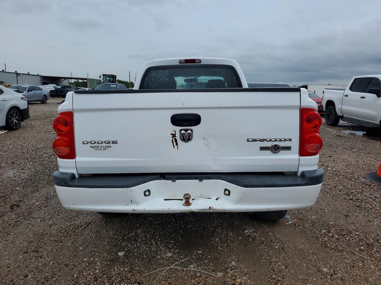 2011 Dodge Dakota Slt White vin: 1D7RE3BKXBS580864