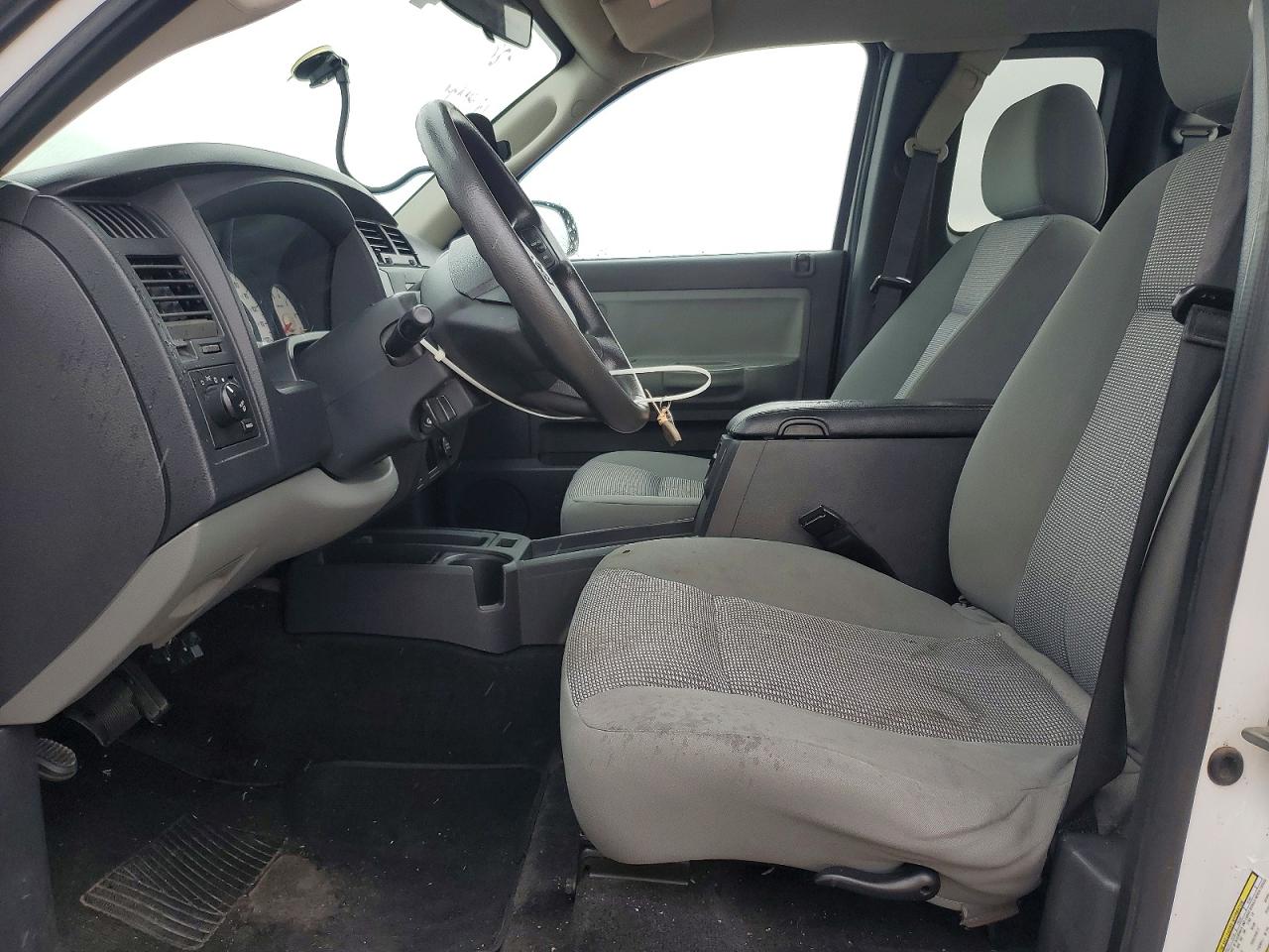 2011 Dodge Dakota Slt White vin: 1D7RE3BKXBS580864