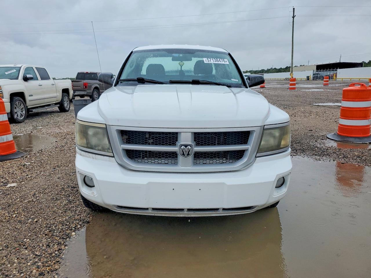 2011 Dodge Dakota Slt White vin: 1D7RE3BKXBS580864