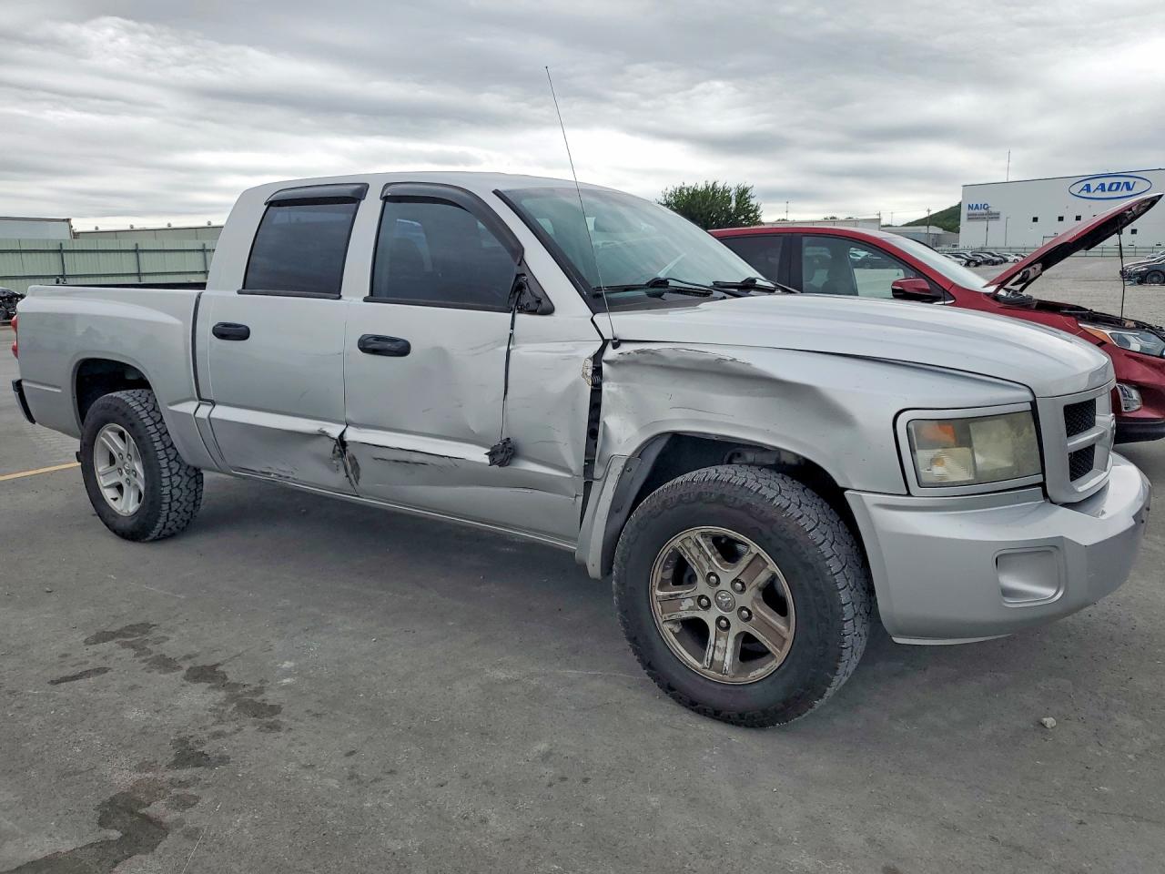 2011 Dodge Dakota Slt Silver vin: 1D7RE3GK0BS511691