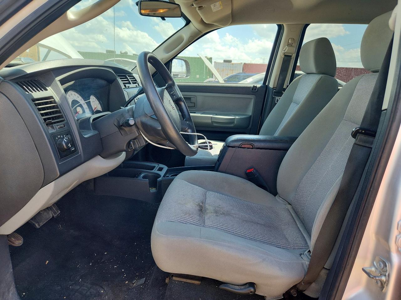 2010 Dodge Dakota Sxt Silver vin: 1D7RE3GK4AS223526
