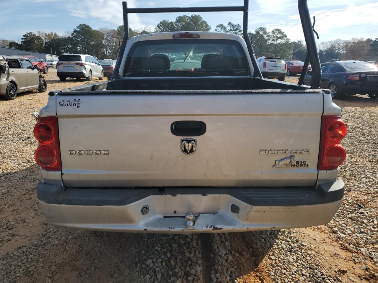2011 Dodge Dakota Slt Silver vin: 1D7RE3GK4BS577435