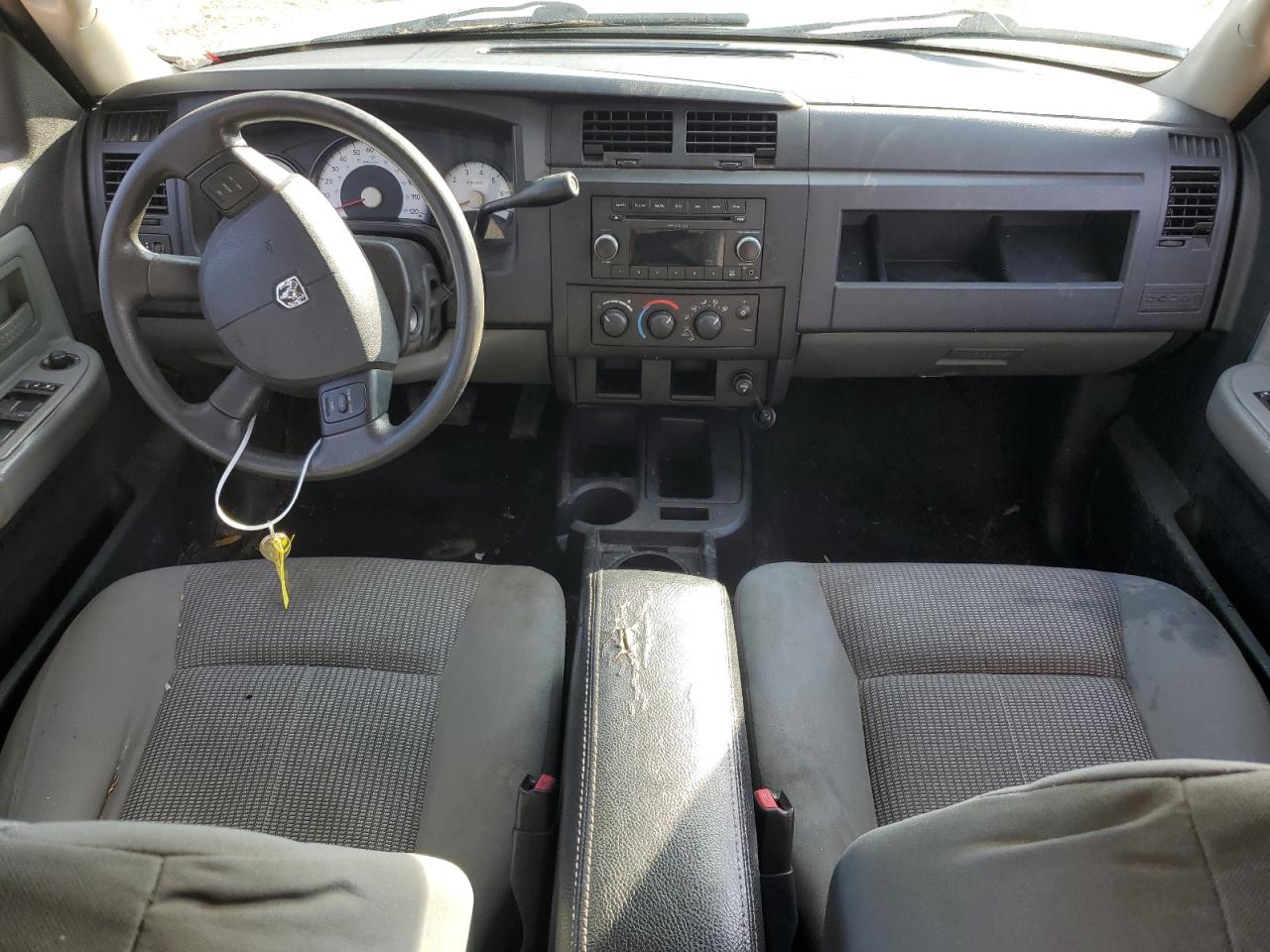 2011 Dodge Dakota Slt Silver vin: 1D7RE3GK4BS577435