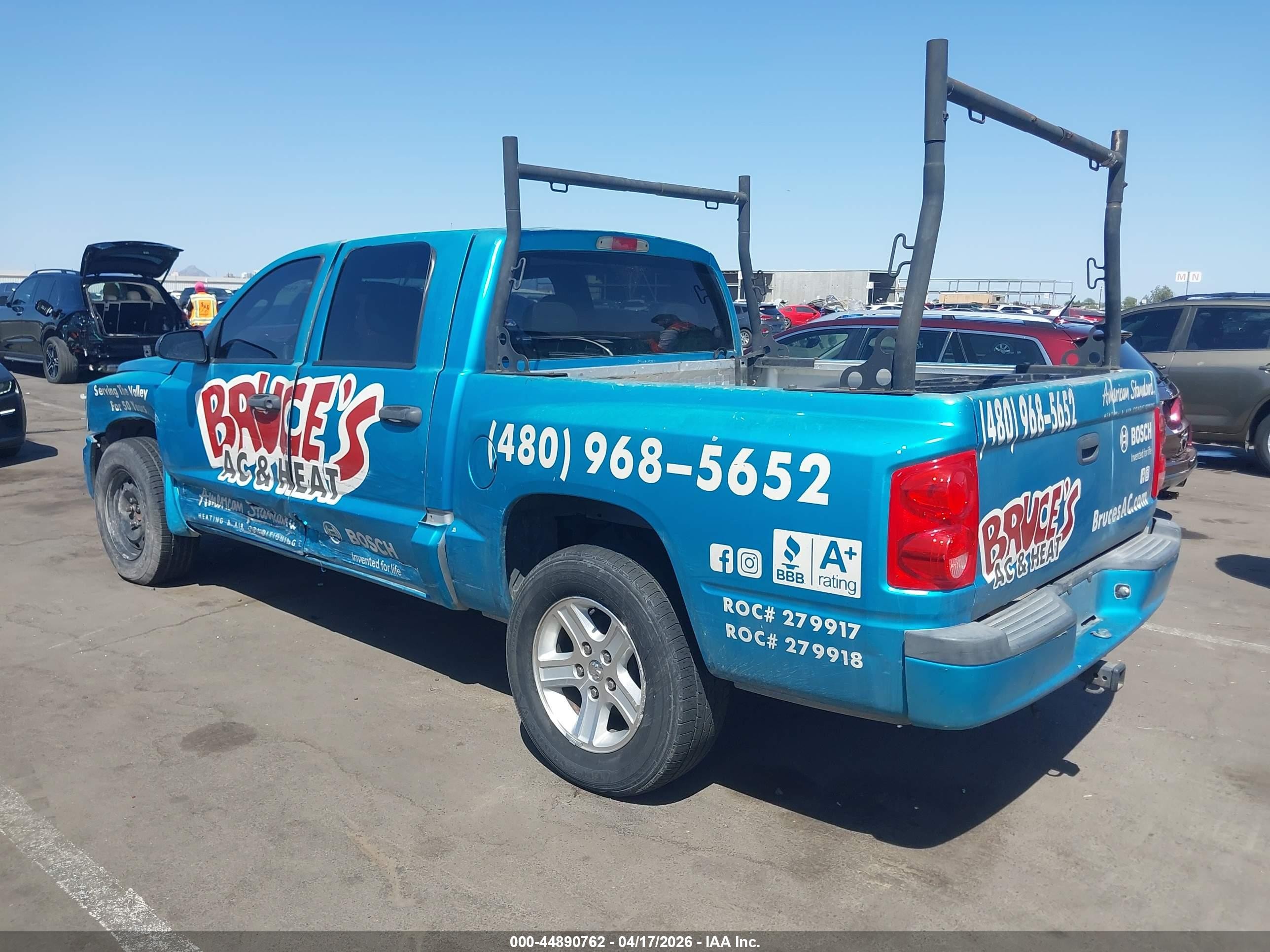2011 Ram Dakota Bighorn/lonestar Синий vin: 1D7RE3GK6BS606420