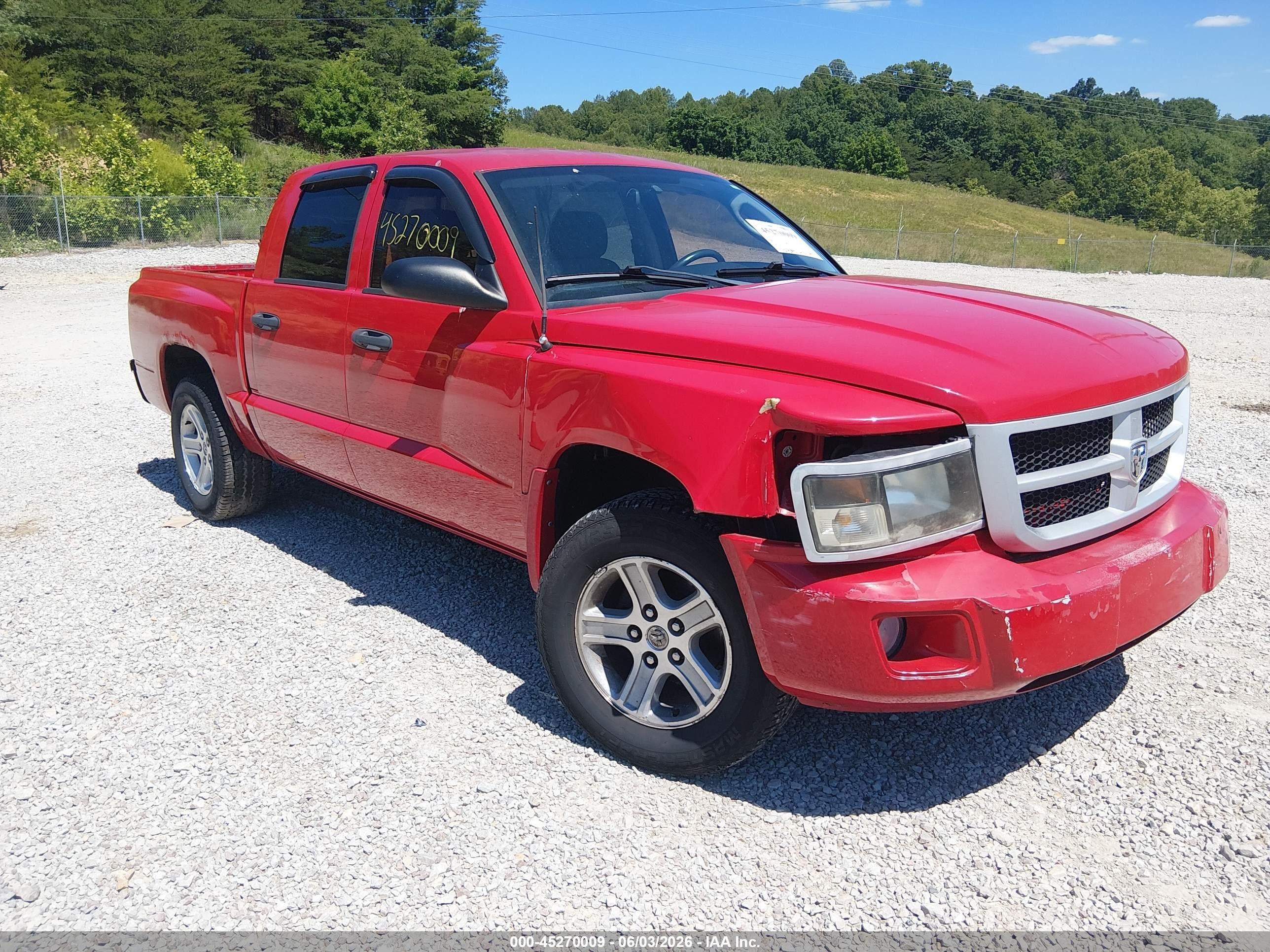 2011 Ram Dakota Bighorn/lonestar Red vin: 1D7RE3GK9BS646460