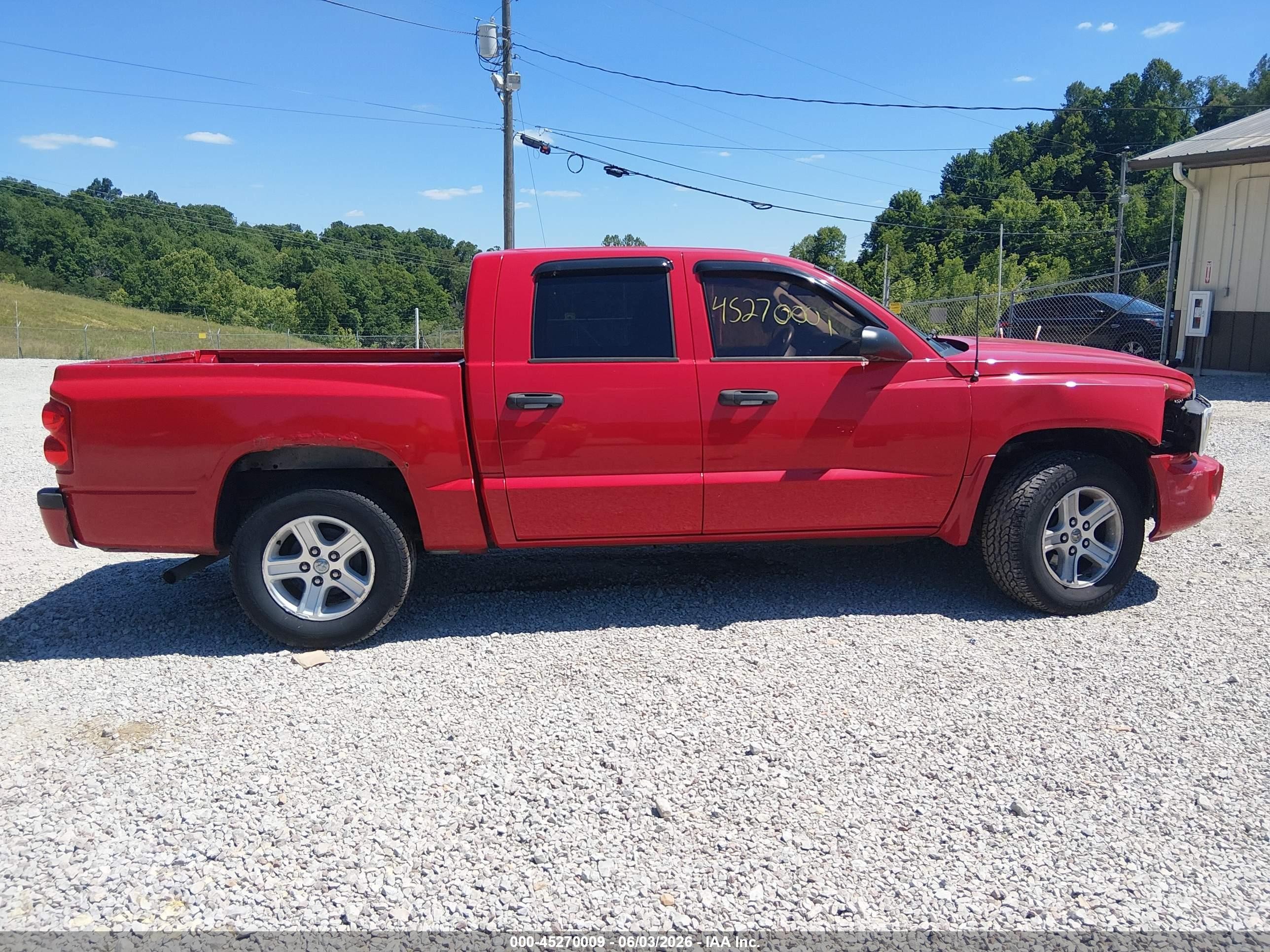 2011 Ram Dakota Bighorn/lonestar Red vin: 1D7RE3GK9BS646460