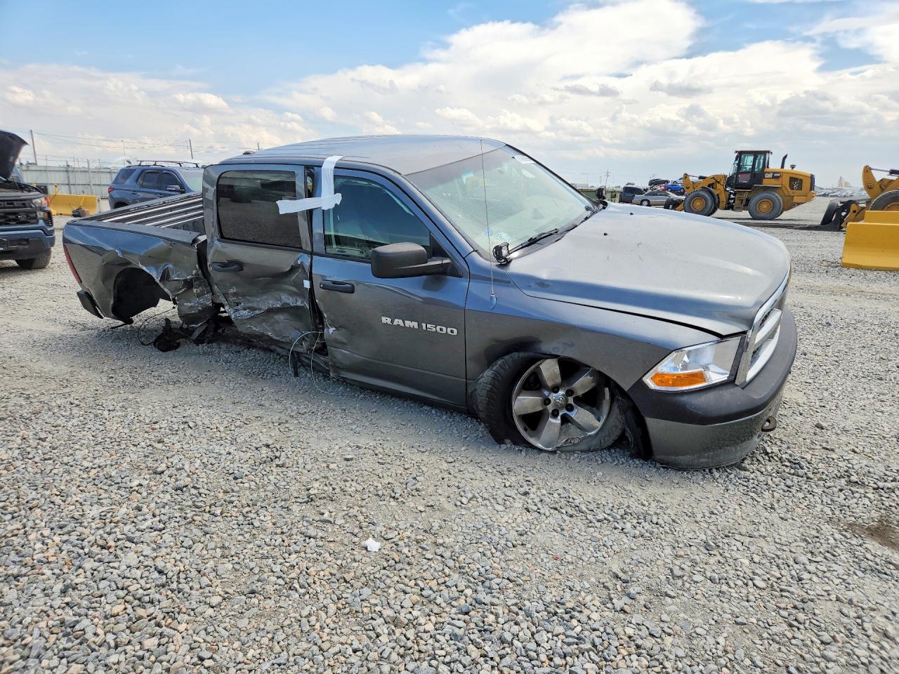 2011 Dodge Ram 1500 Gray vin: 1D7RV1CP1BS683816