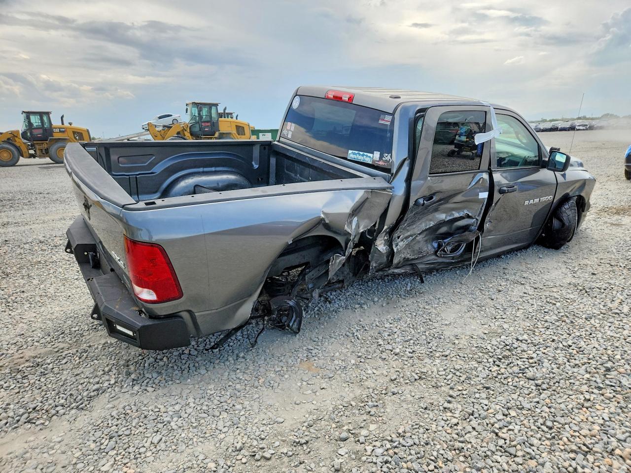 2011 Dodge Ram 1500 Gray vin: 1D7RV1CP1BS683816