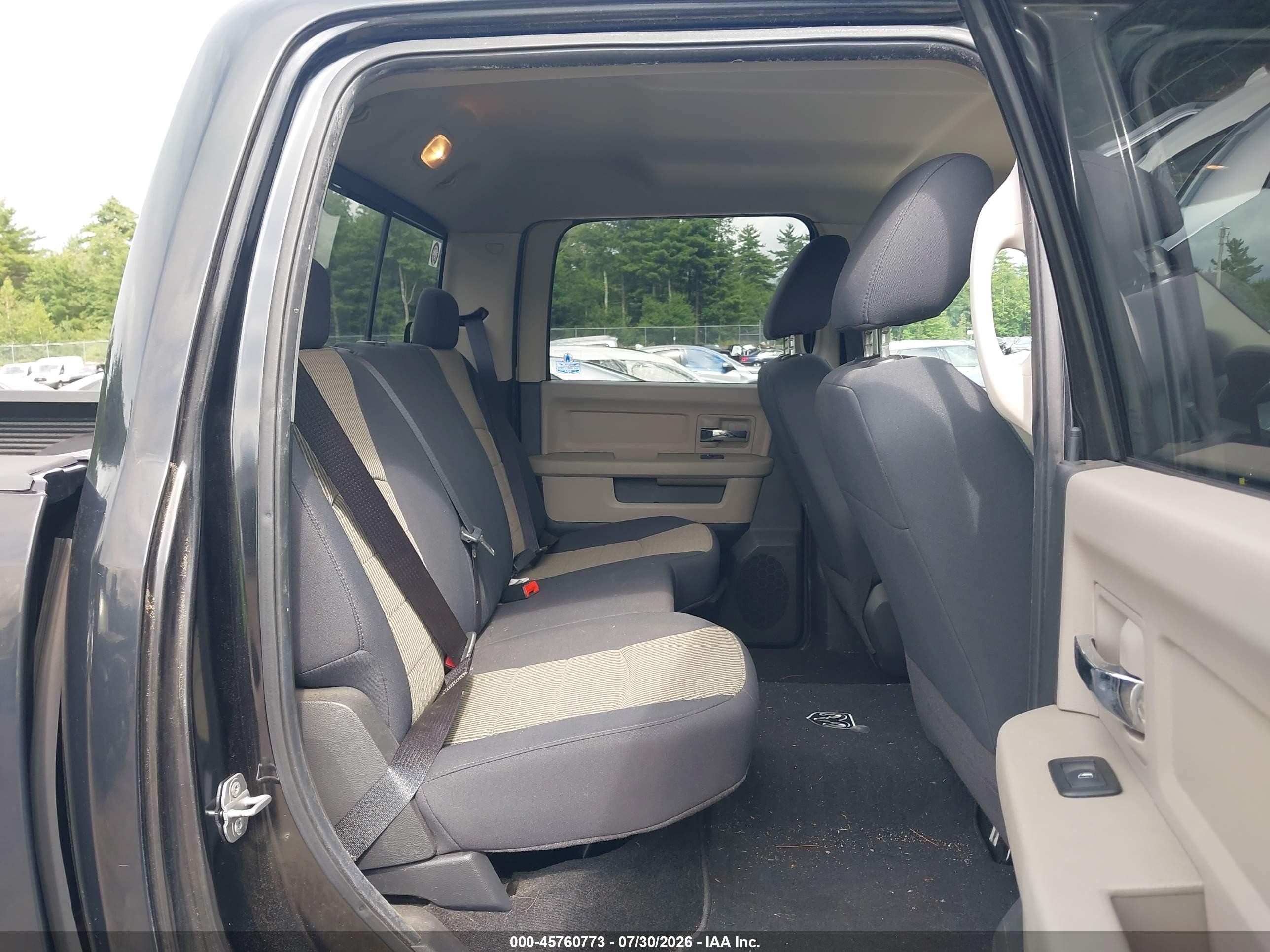 2010 Dodge Ram 1500 Slt/sport/trx Черный vin: 1D7RV1CP2AS260869