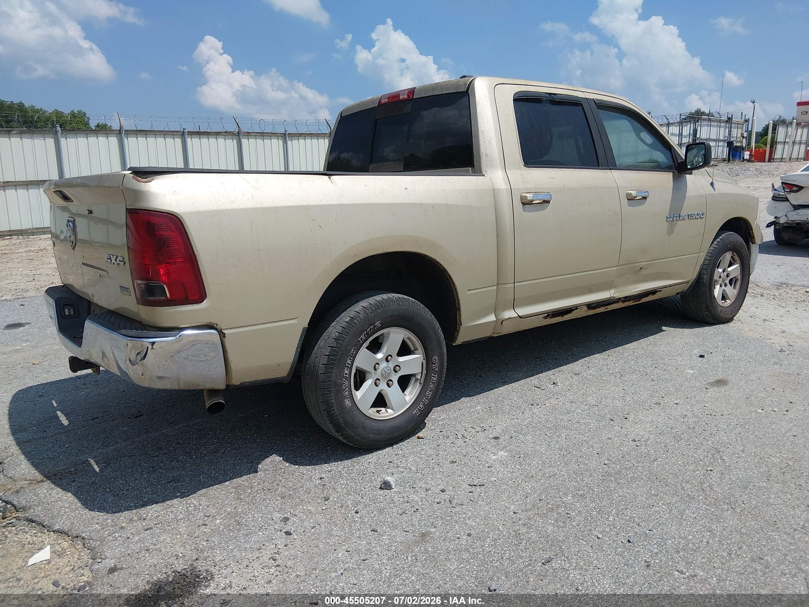 2011 Ram Ram 1500 Slt Gold vin: 1D7RV1CP3BS700728