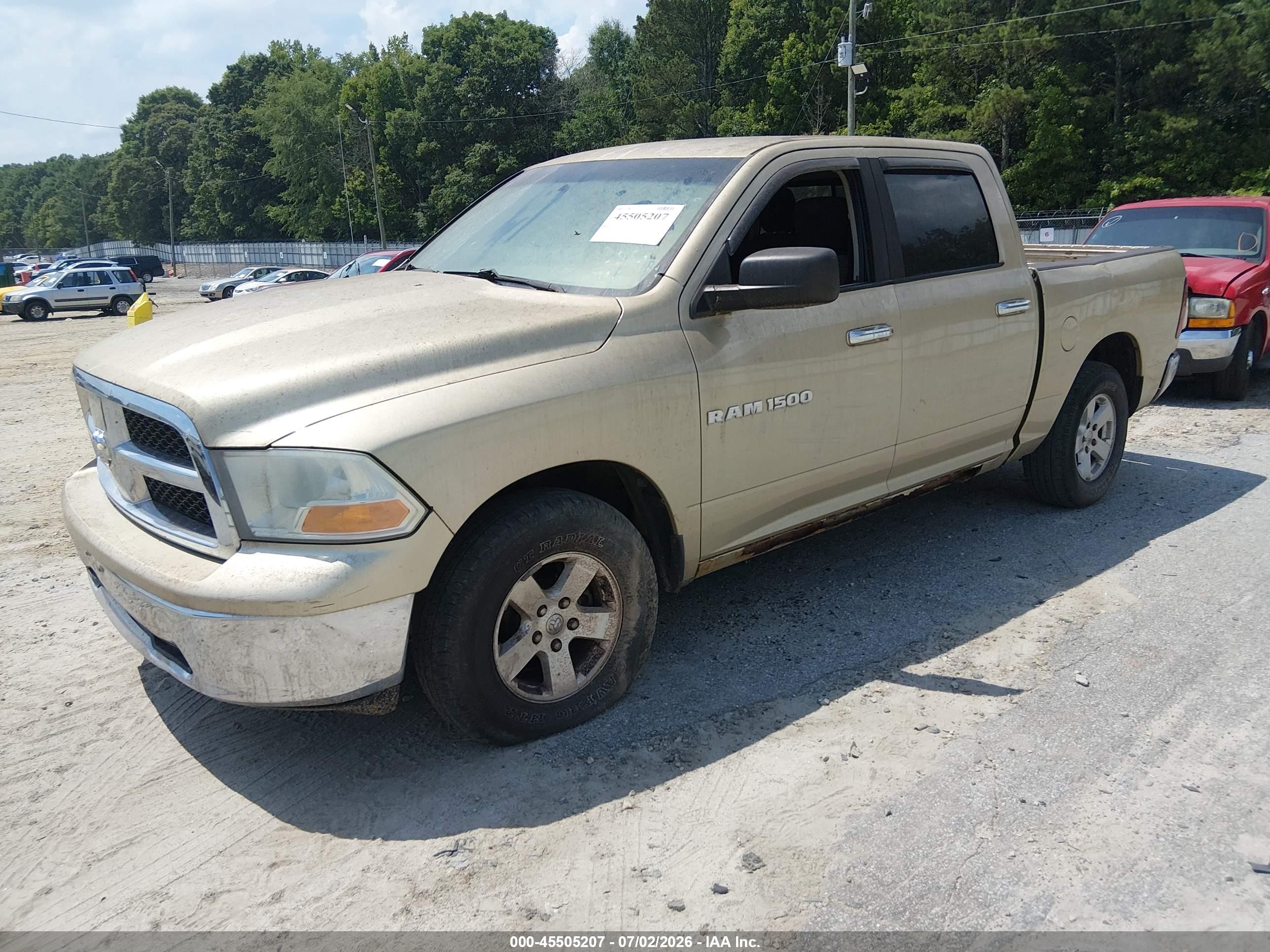 2011 Ram Ram 1500 Slt Gold vin: 1D7RV1CP3BS700728